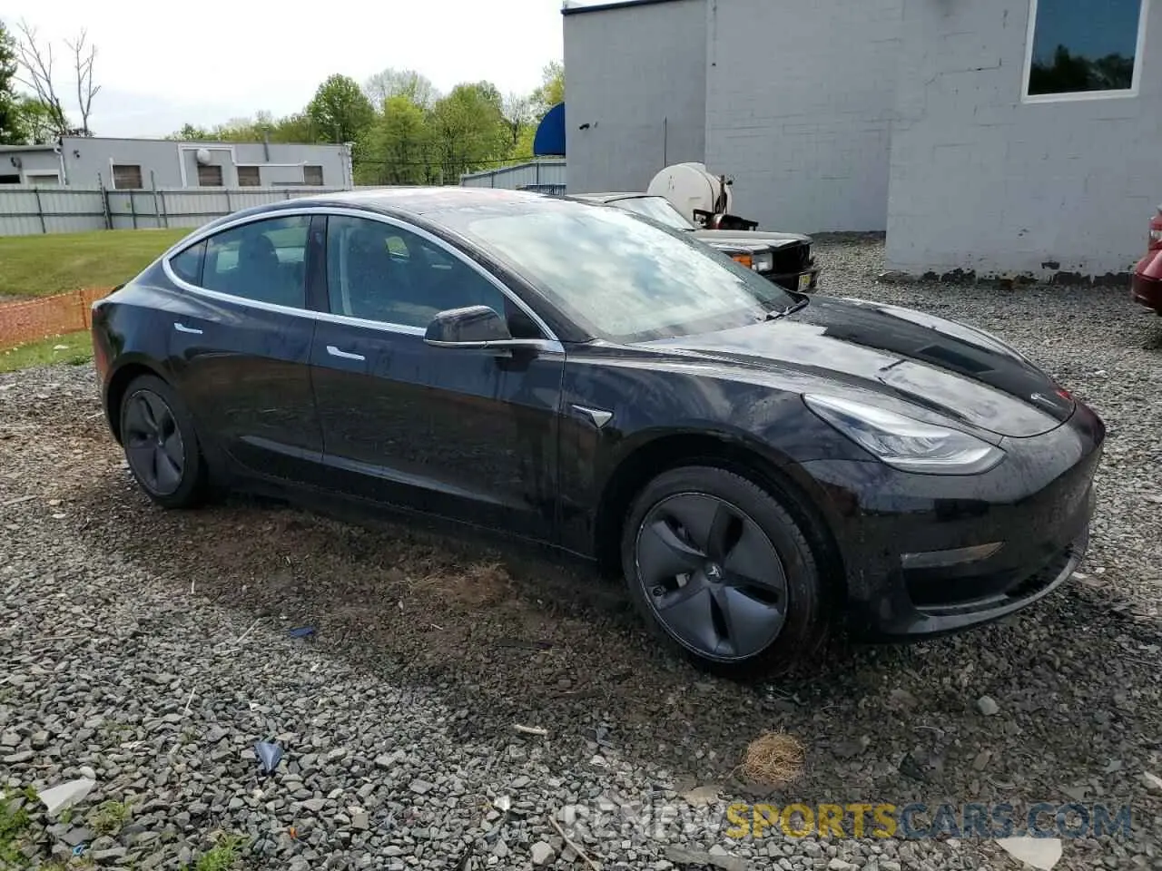 4 Photograph of a damaged car 5YJ3E1EA2KF297170 TESLA MODEL 3 2019