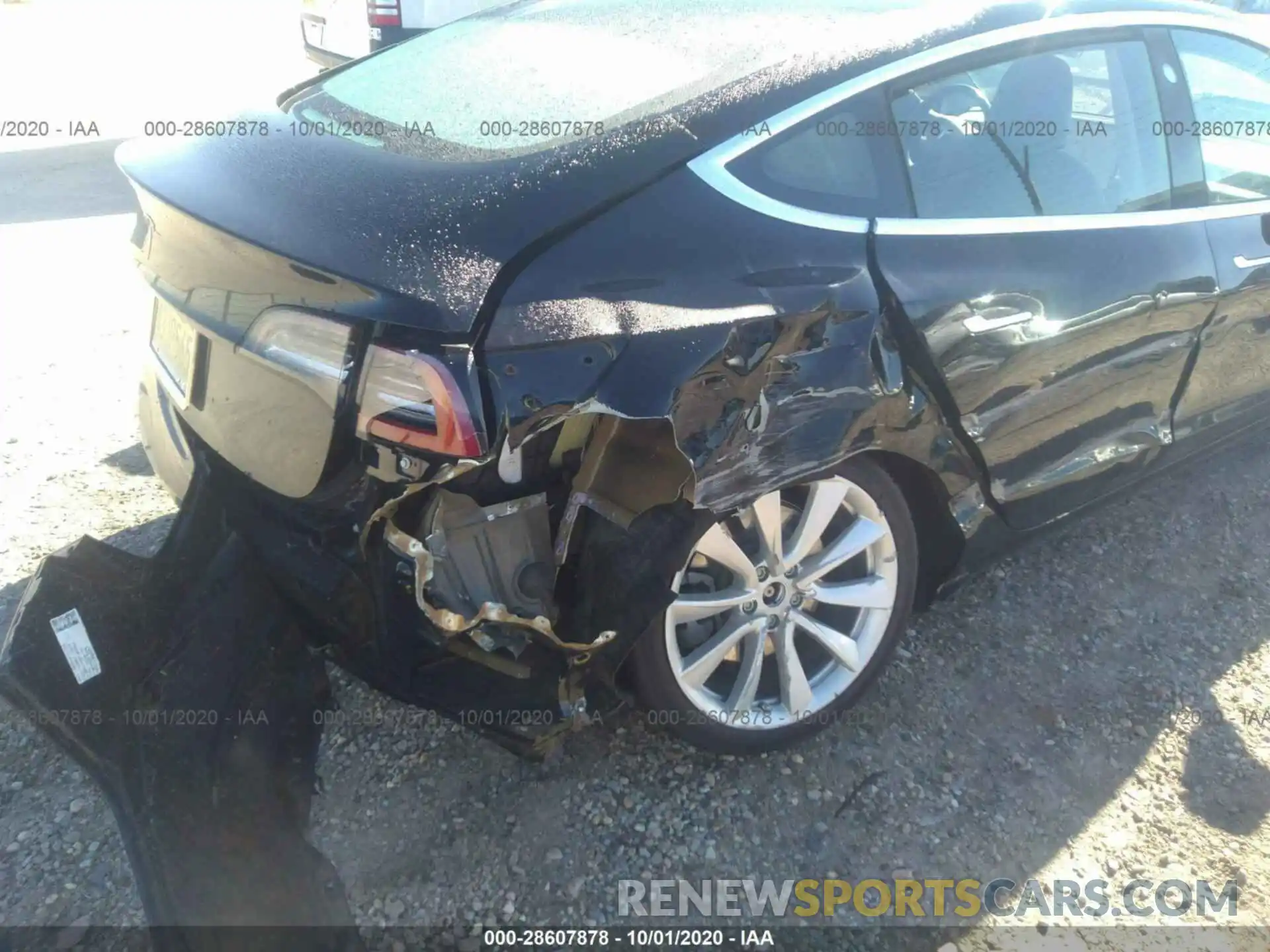 6 Photograph of a damaged car 5YJ3E1EA2KF300309 TESLA MODEL 3 2019