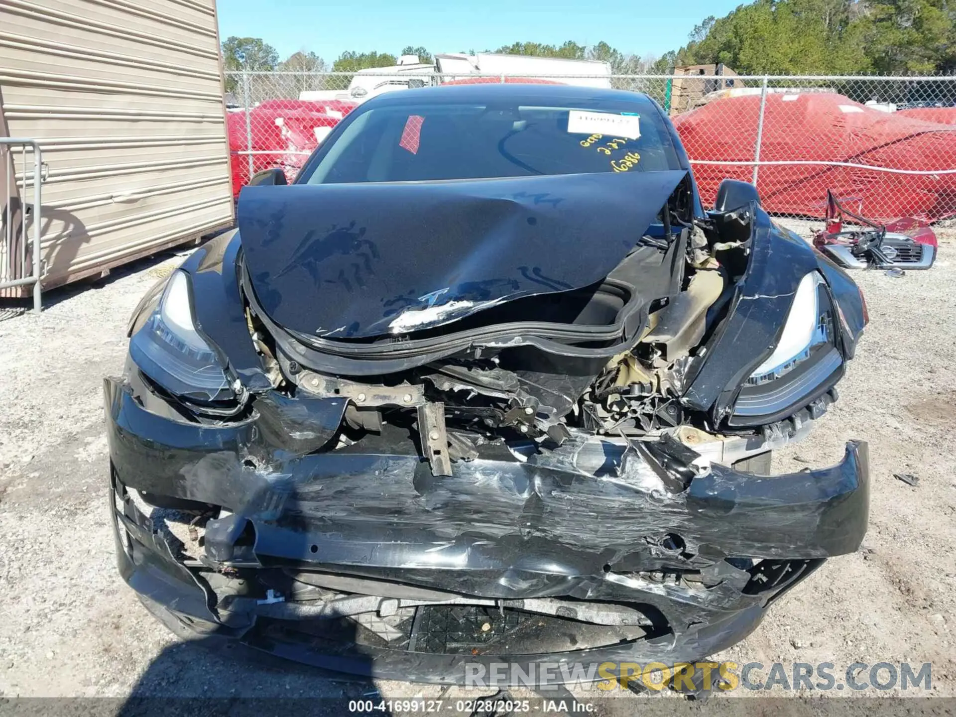 12 Photograph of a damaged car 5YJ3E1EA2KF306286 TESLA MODEL 3 2019