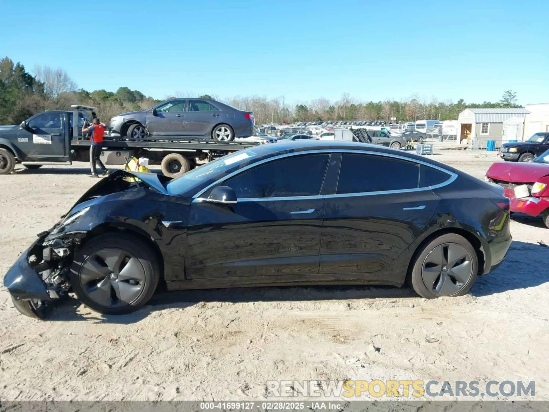 14 Photograph of a damaged car 5YJ3E1EA2KF306286 TESLA MODEL 3 2019
