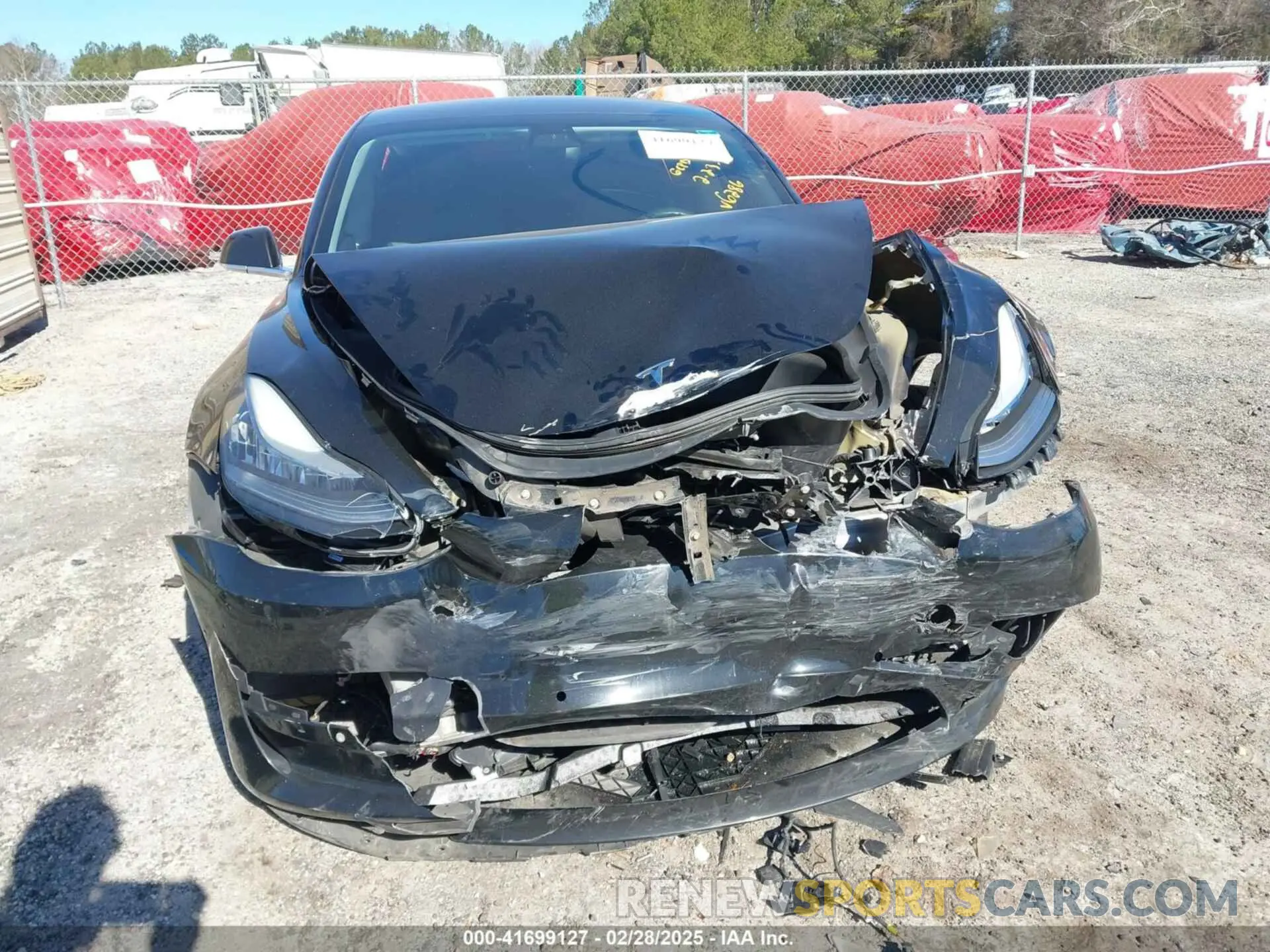 6 Photograph of a damaged car 5YJ3E1EA2KF306286 TESLA MODEL 3 2019