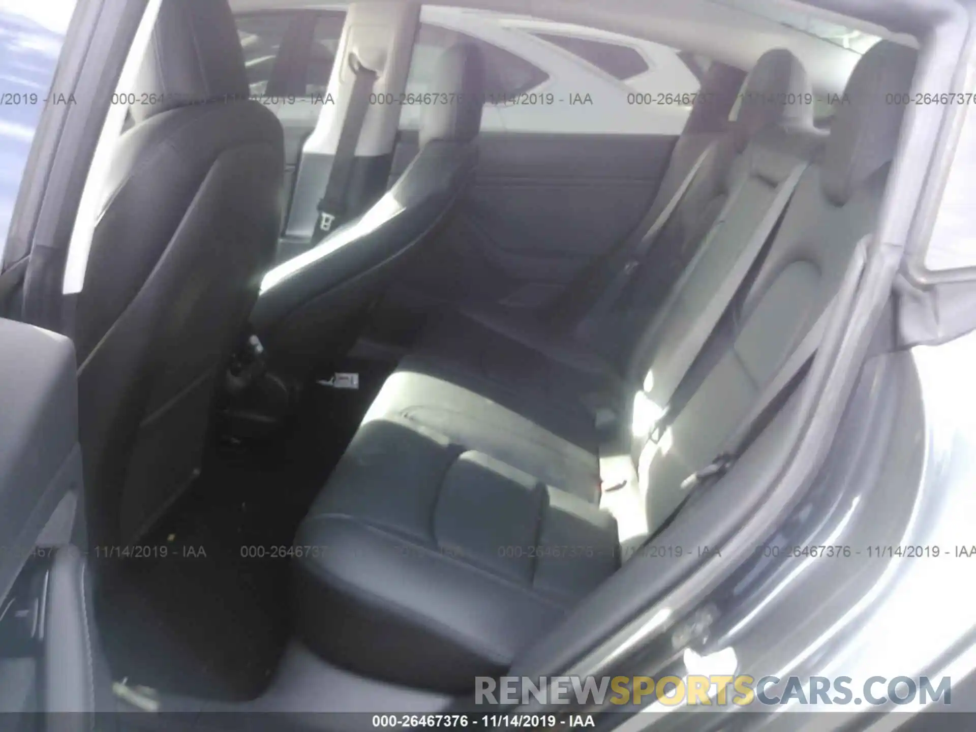 8 Photograph of a damaged car 5YJ3E1EA2KF307373 TESLA MODEL 3 2019