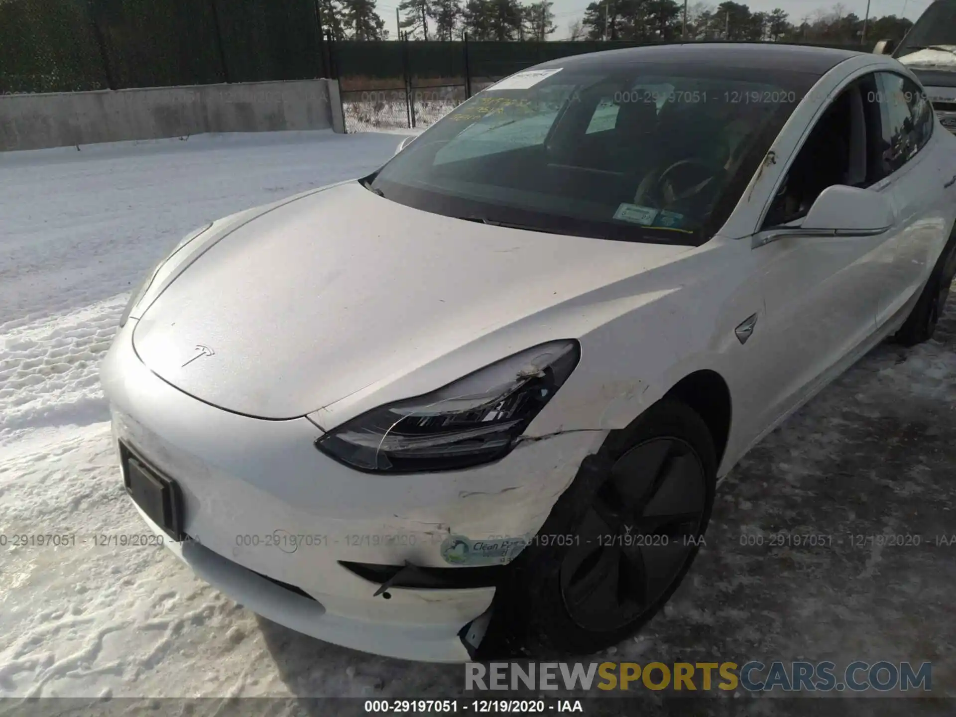 6 Photograph of a damaged car 5YJ3E1EA2KF310080 TESLA MODEL 3 2019