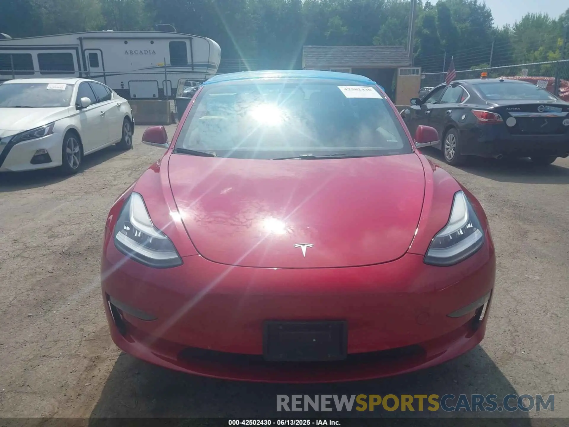 13 Photograph of a damaged car 5YJ3E1EA2KF311424 TESLA MODEL 3 2019