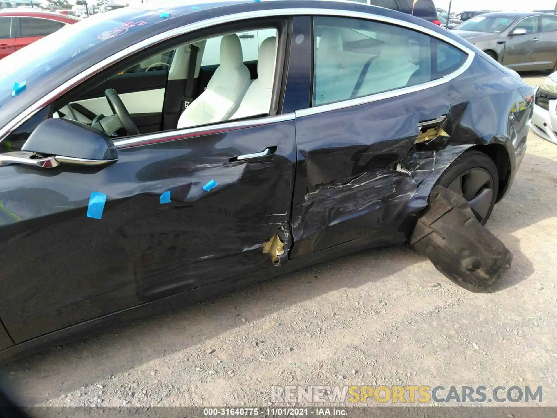 6 Photograph of a damaged car 5YJ3E1EA2KF312458 TESLA MODEL 3 2019