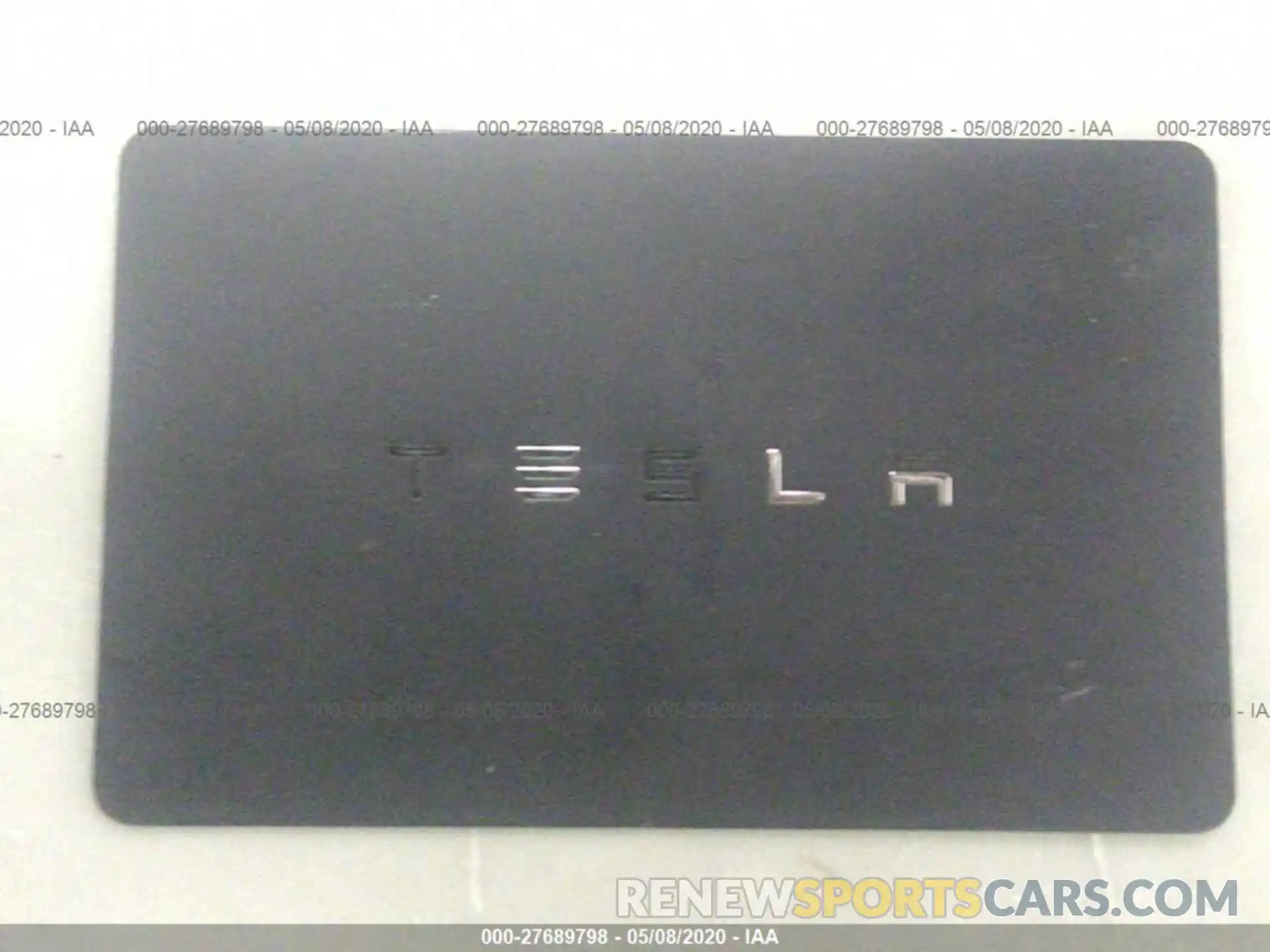 11 Photograph of a damaged car 5YJ3E1EA2KF312816 TESLA MODEL 3 2019