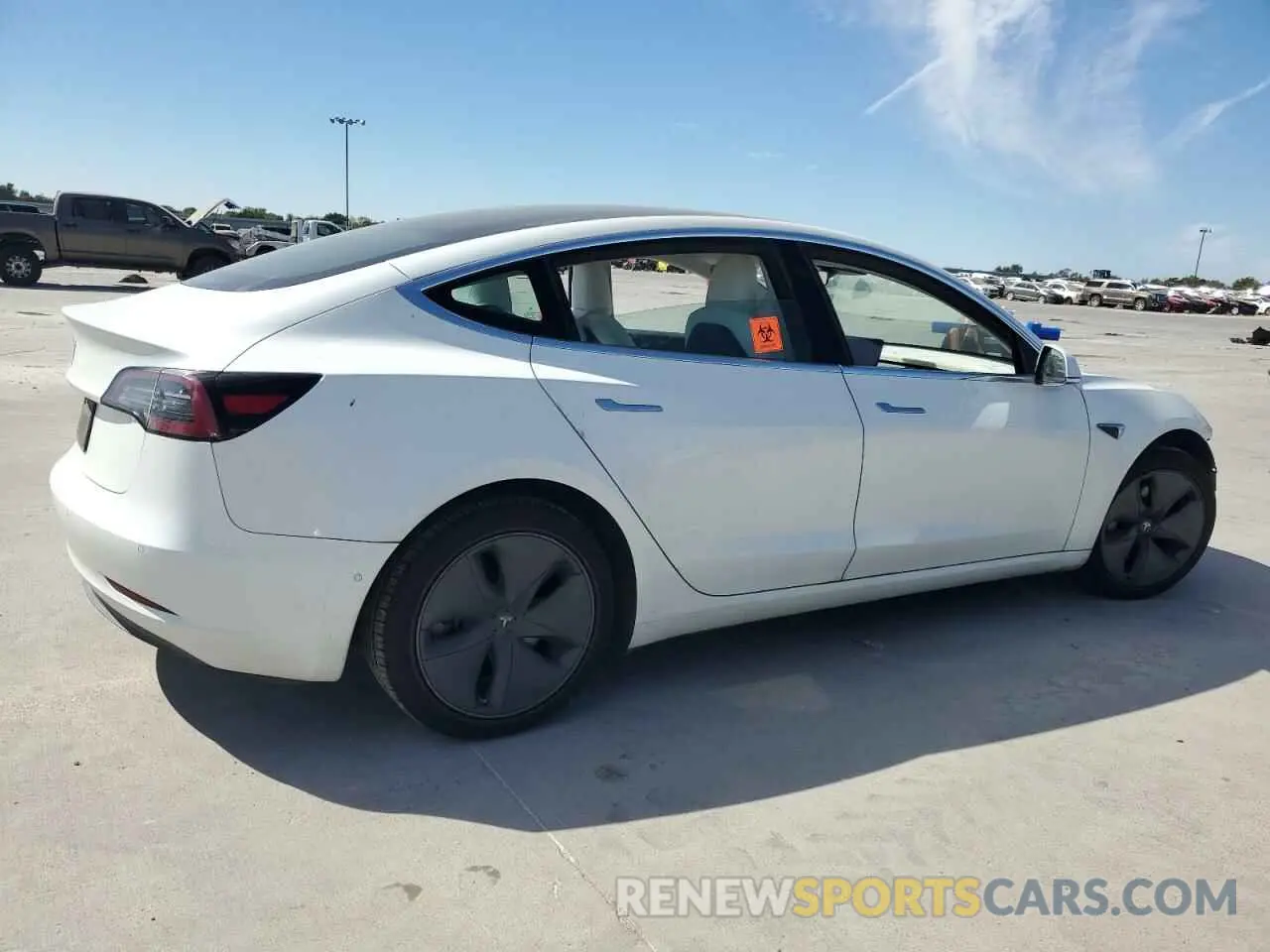 3 Photograph of a damaged car 5YJ3E1EA2KF314937 TESLA MODEL 3 2019
