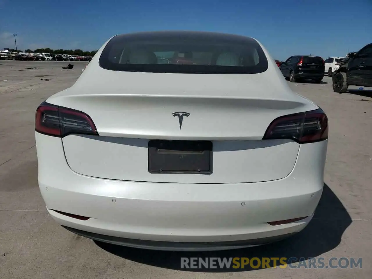 6 Photograph of a damaged car 5YJ3E1EA2KF314937 TESLA MODEL 3 2019