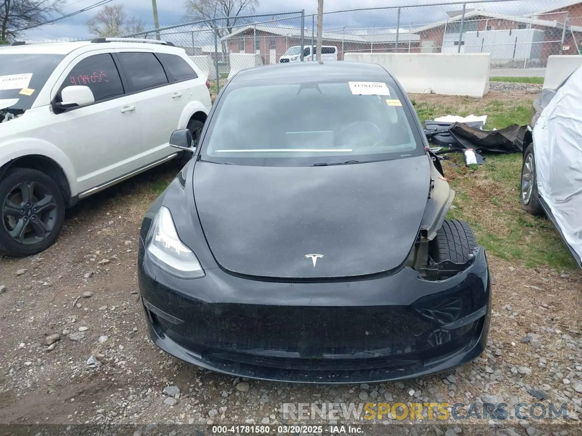 12 Photograph of a damaged car 5YJ3E1EA2KF317028 TESLA MODEL 3 2019