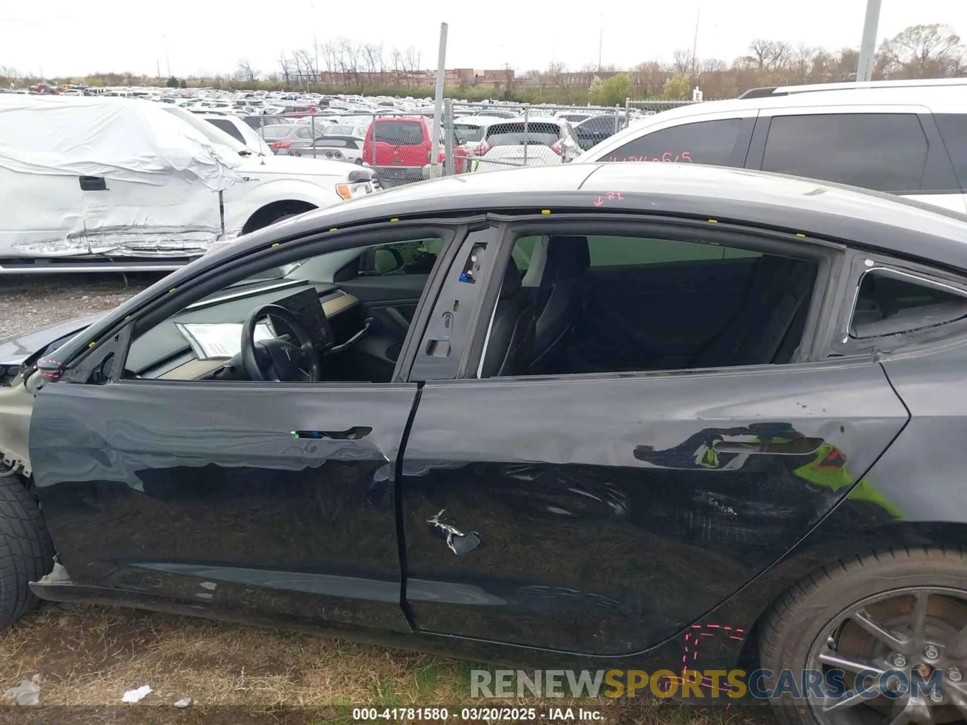 14 Photograph of a damaged car 5YJ3E1EA2KF317028 TESLA MODEL 3 2019
