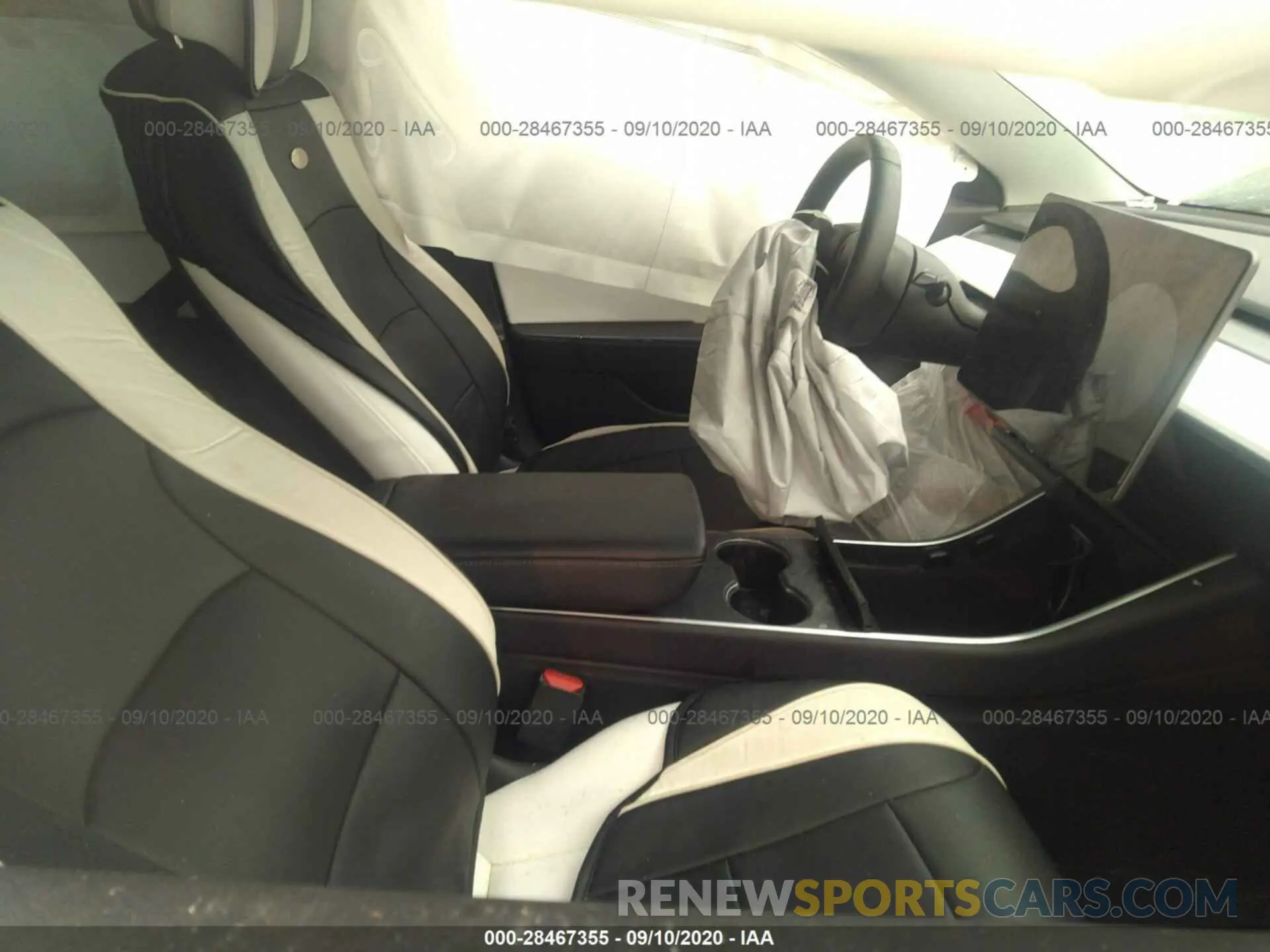 4 Photograph of a damaged car 5YJ3E1EA2KF324450 TESLA MODEL 3 2019