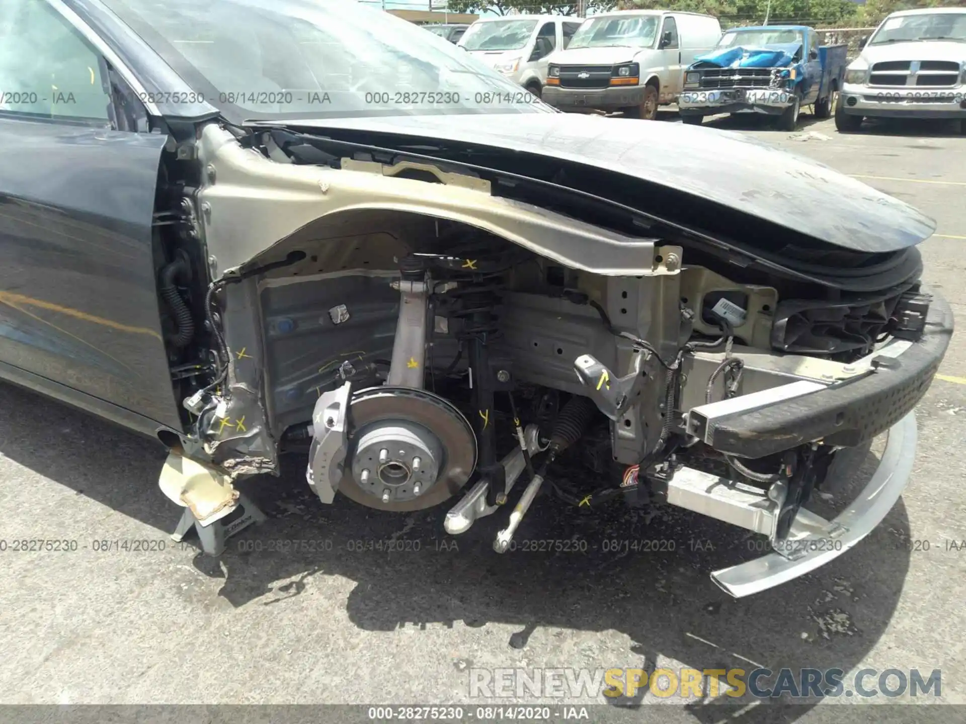 6 Photograph of a damaged car 5YJ3E1EA2KF332645 TESLA MODEL 3 2019