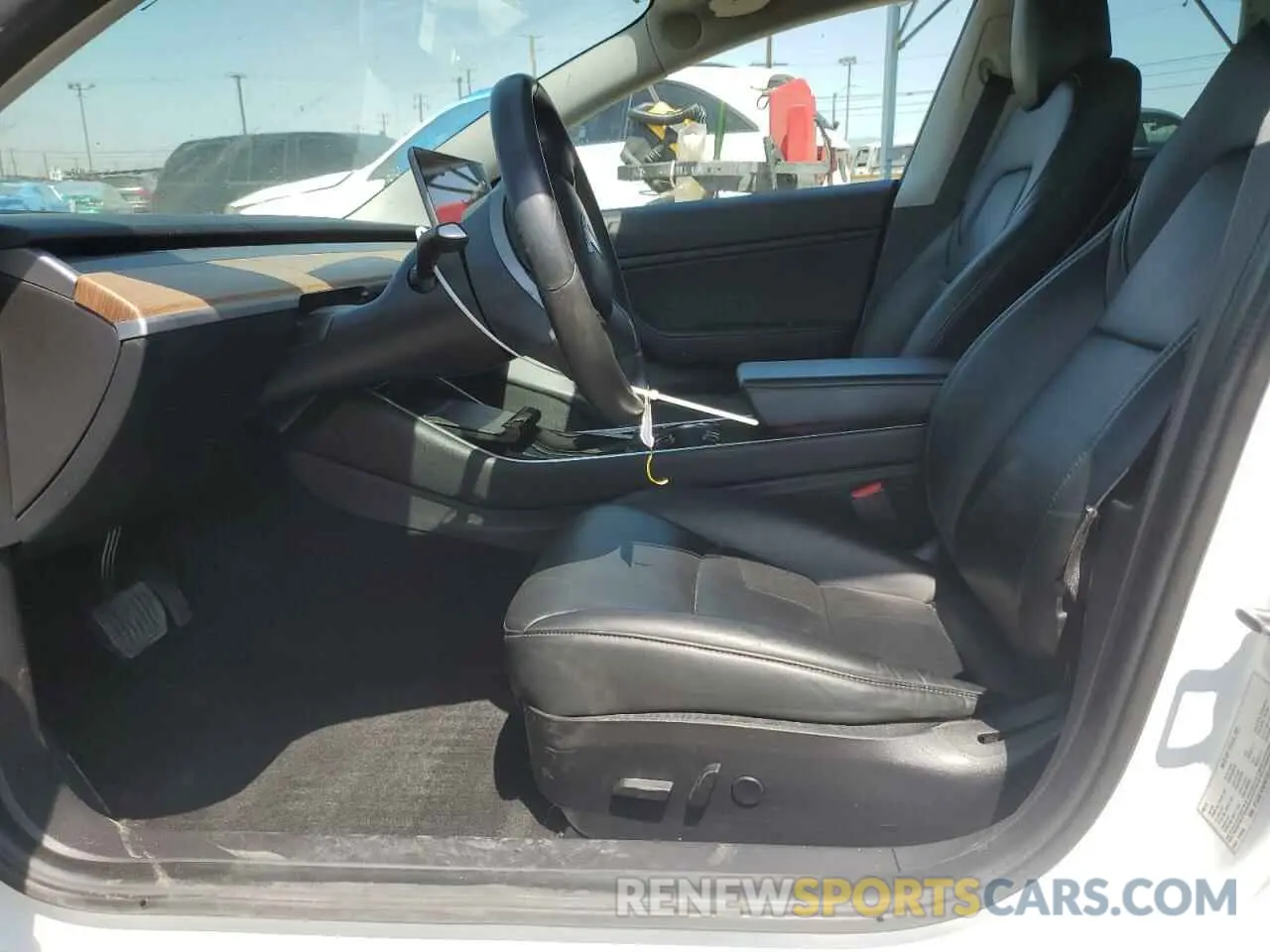 7 Photograph of a damaged car 5YJ3E1EA2KF337473 TESLA MODEL 3 2019