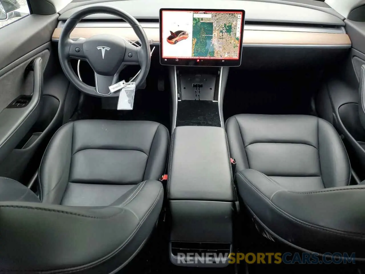 8 Photograph of a damaged car 5YJ3E1EA2KF361787 TESLA MODEL 3 2019