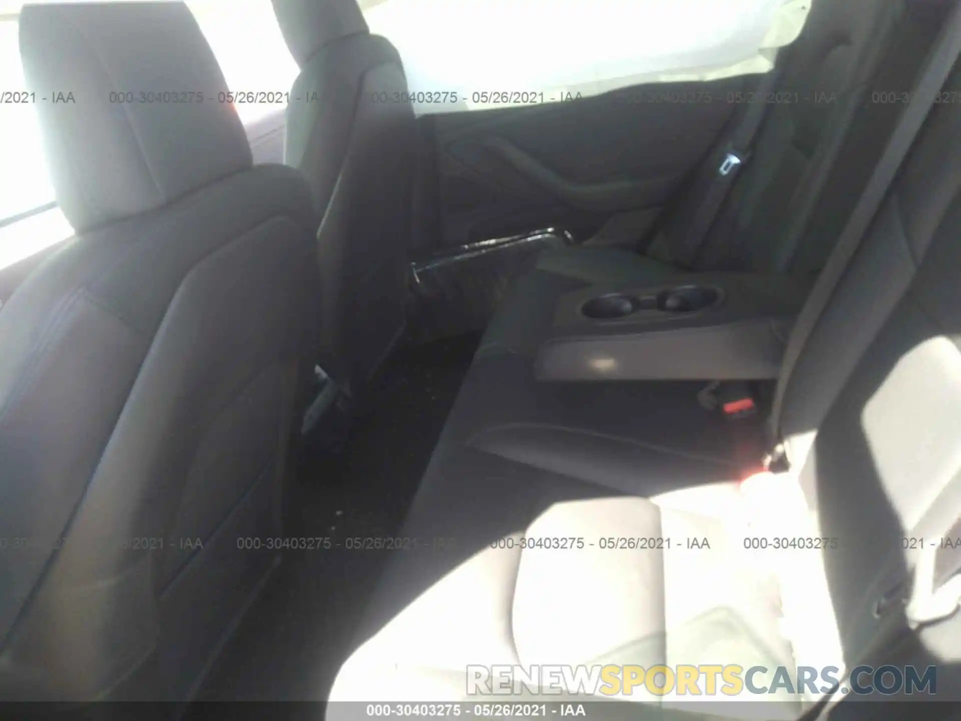 8 Photograph of a damaged car 5YJ3E1EA2KF396135 TESLA MODEL 3 2019