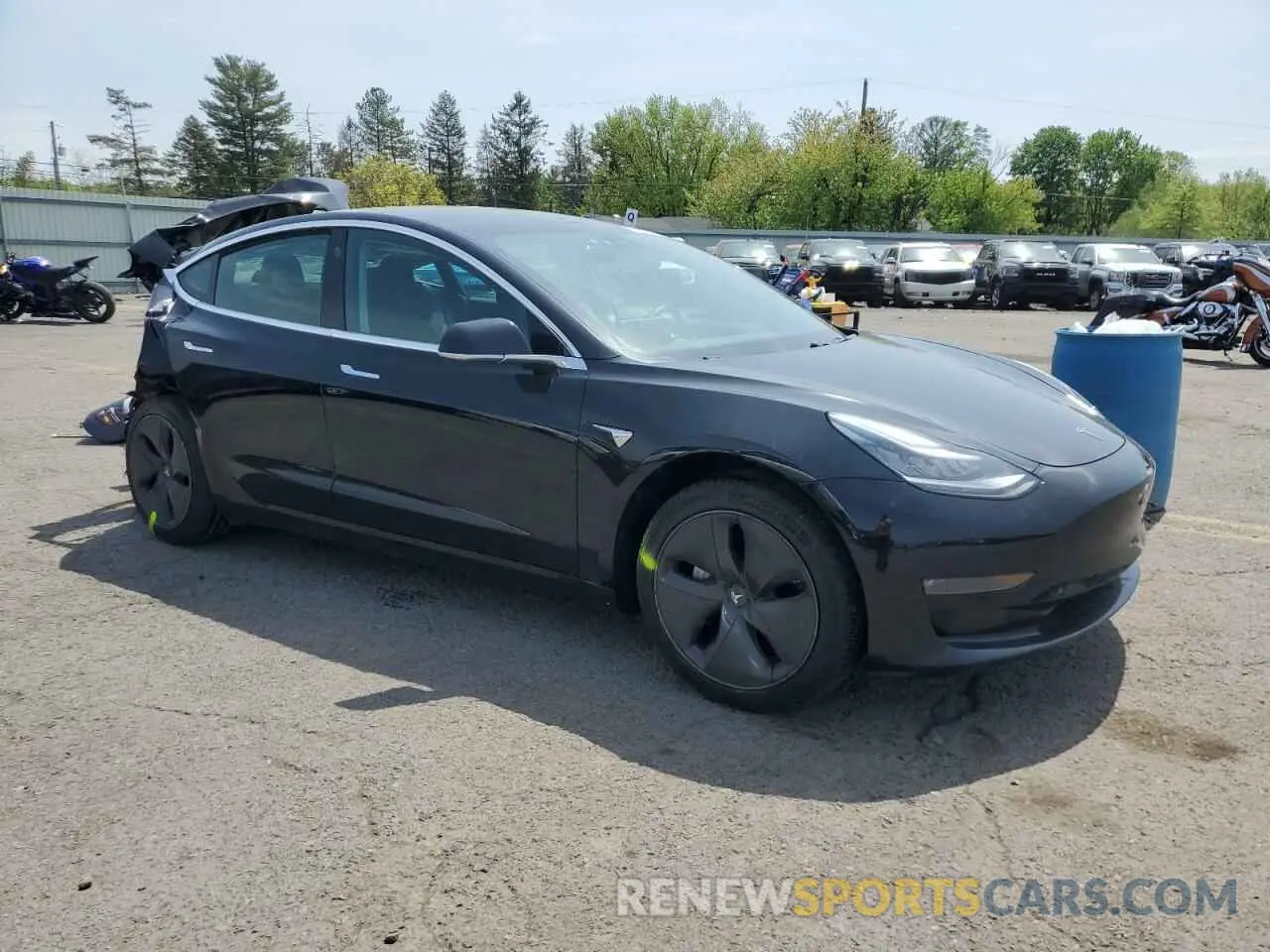 4 Photograph of a damaged car 5YJ3E1EA2KF397818 TESLA MODEL 3 2019