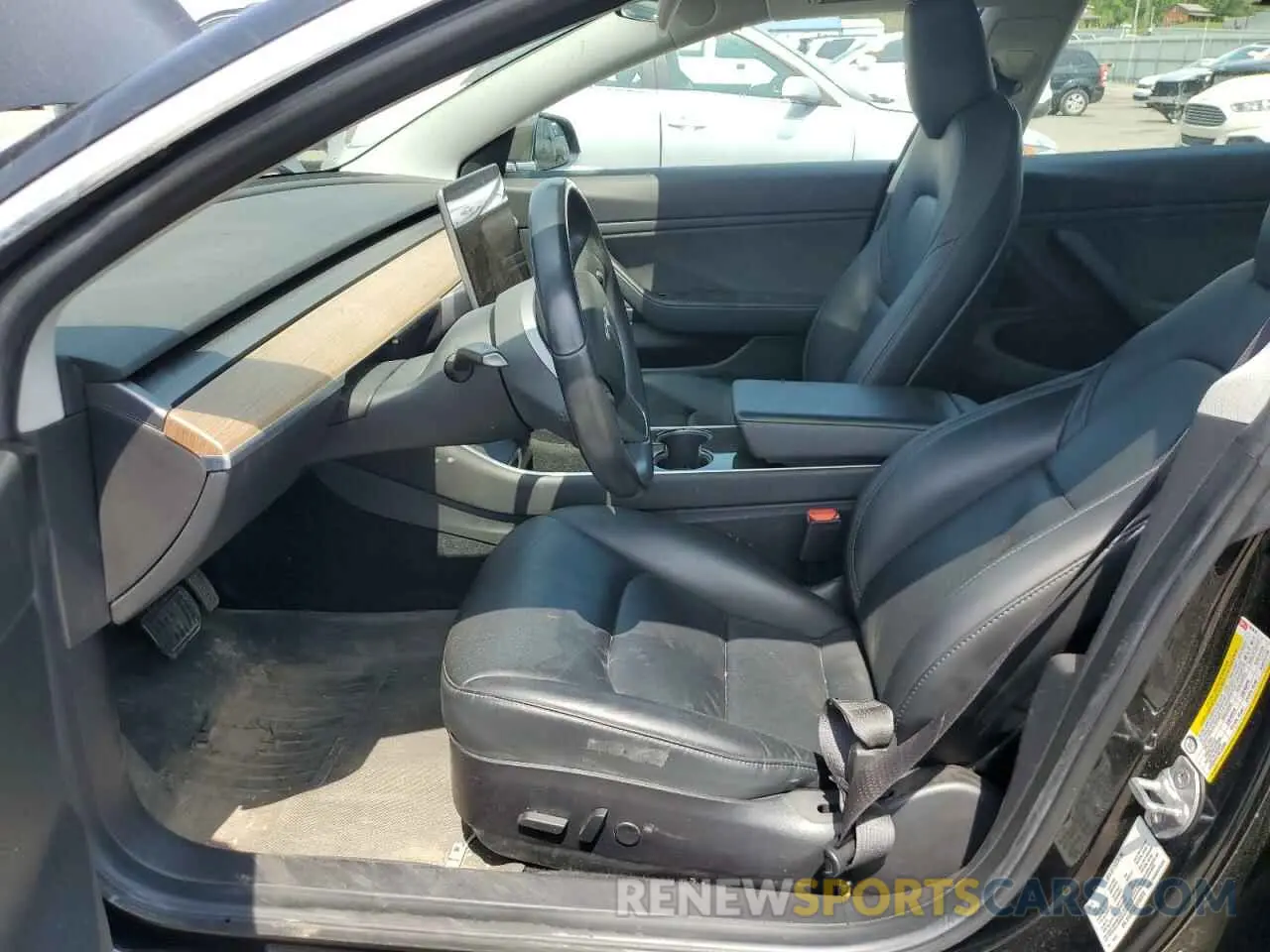 7 Photograph of a damaged car 5YJ3E1EA2KF397818 TESLA MODEL 3 2019