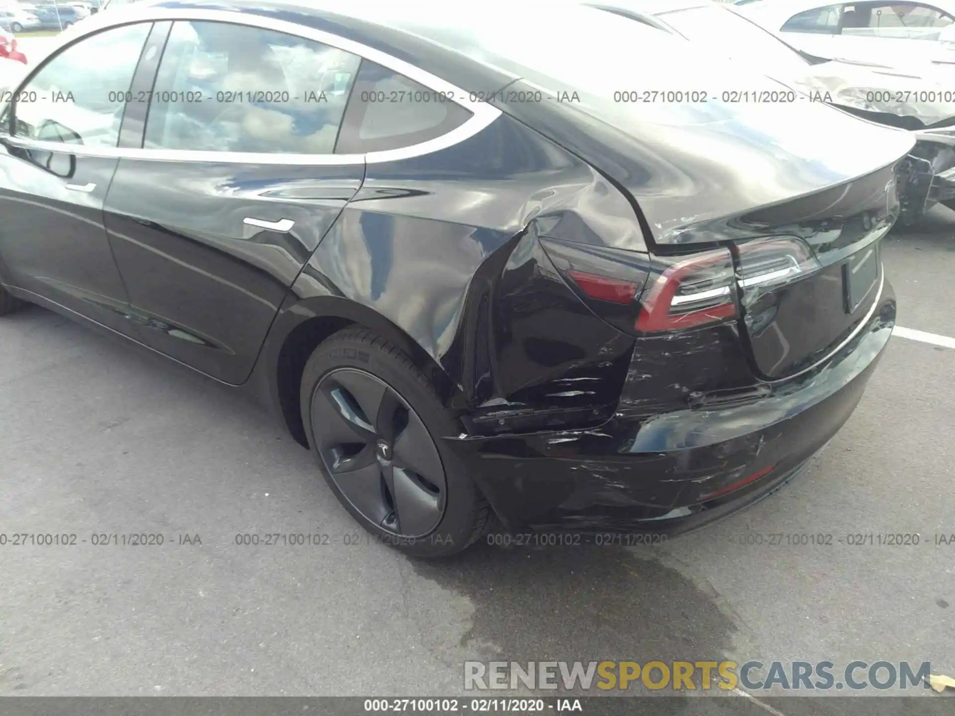 6 Photograph of a damaged car 5YJ3E1EA2KF398323 TESLA MODEL 3 2019