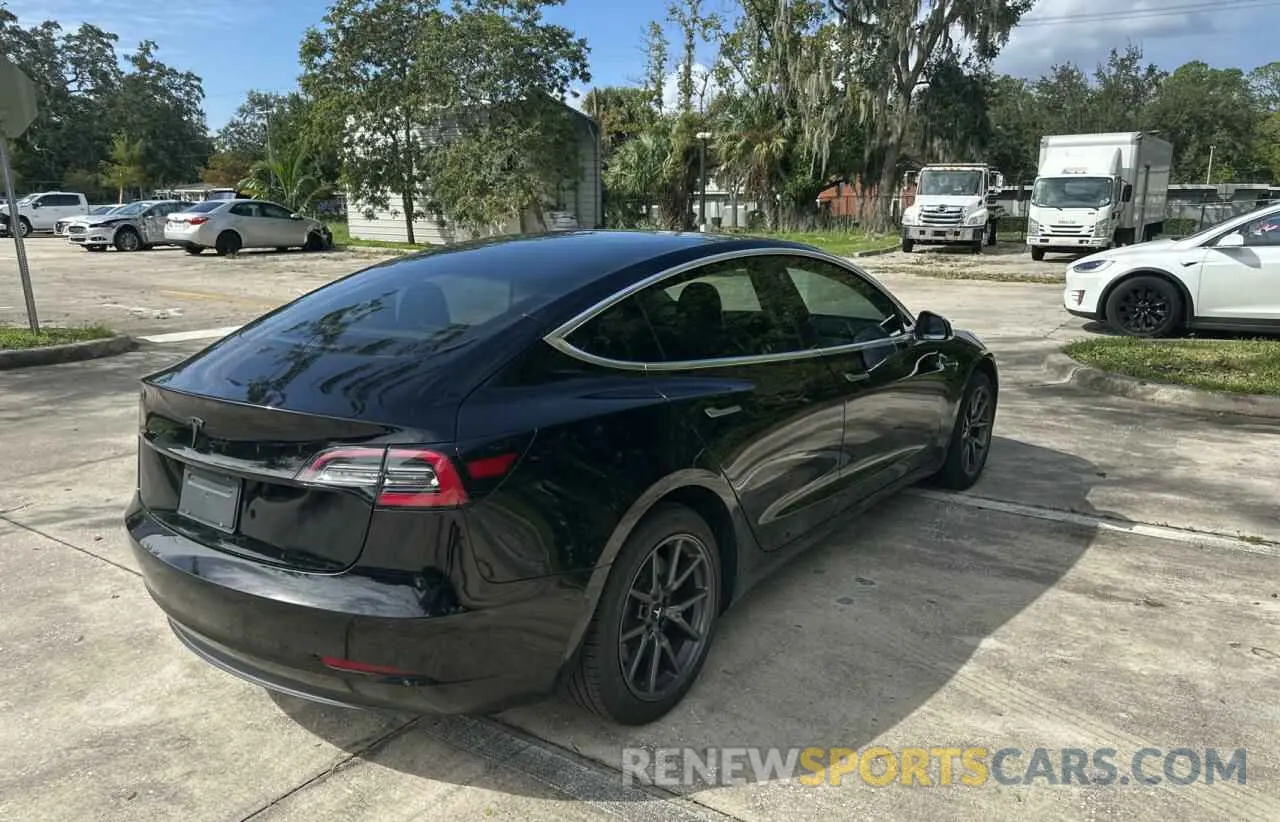 4 Photograph of a damaged car 5YJ3E1EA2KF399391 TESLA MODEL 3 2019