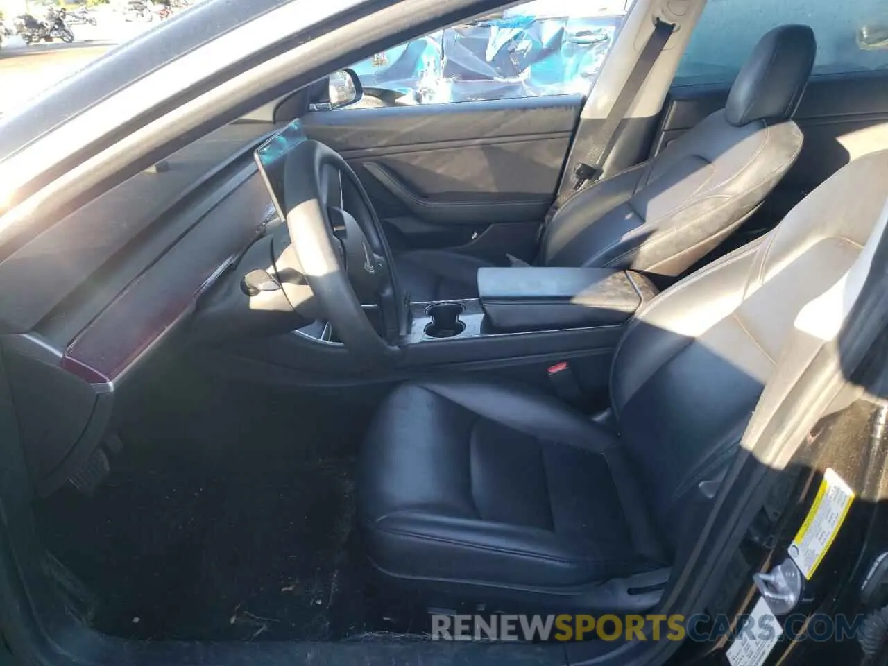 7 Photograph of a damaged car 5YJ3E1EA2KF399651 TESLA MODEL 3 2019