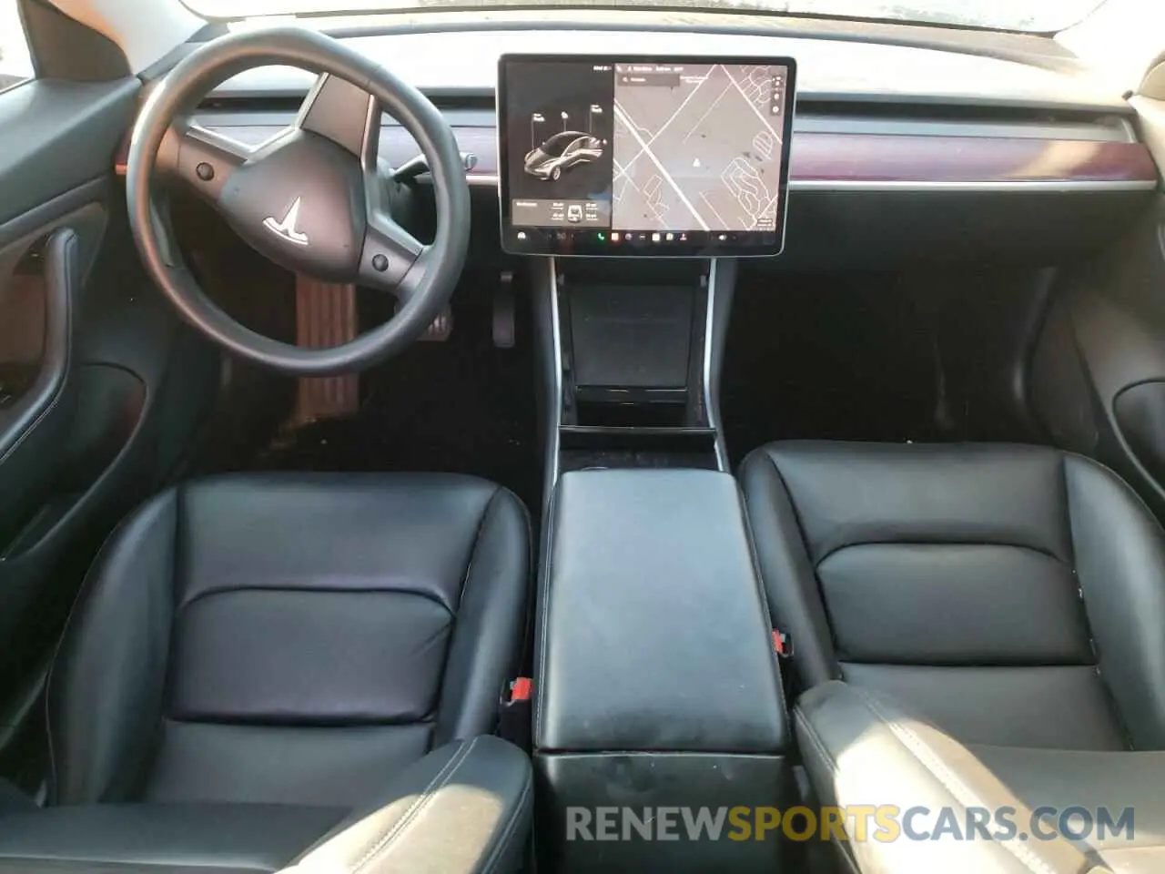 8 Photograph of a damaged car 5YJ3E1EA2KF399651 TESLA MODEL 3 2019
