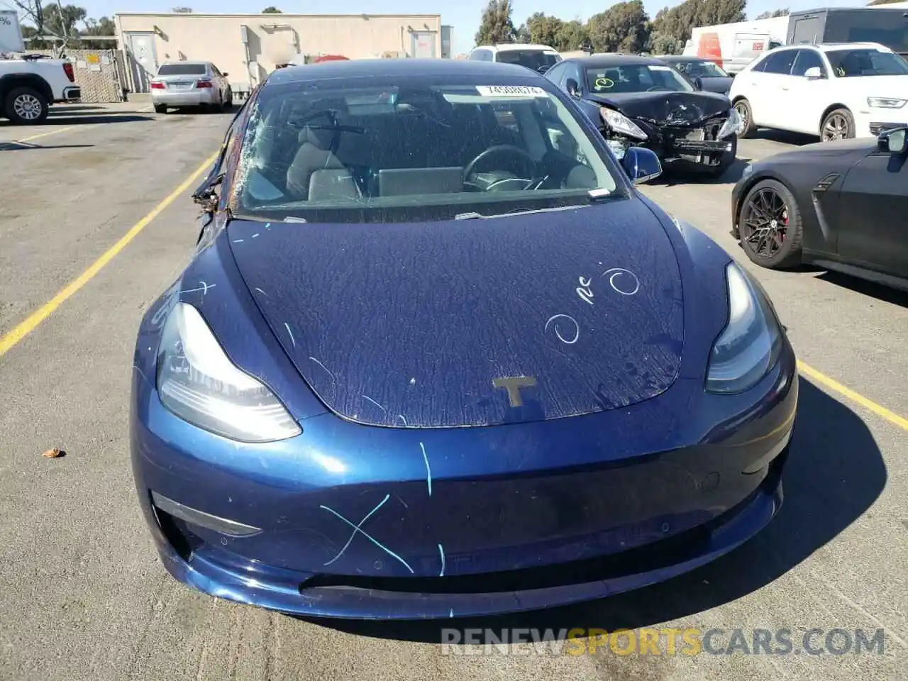 5 Photograph of a damaged car 5YJ3E1EA2KF401043 TESLA MODEL 3 2019