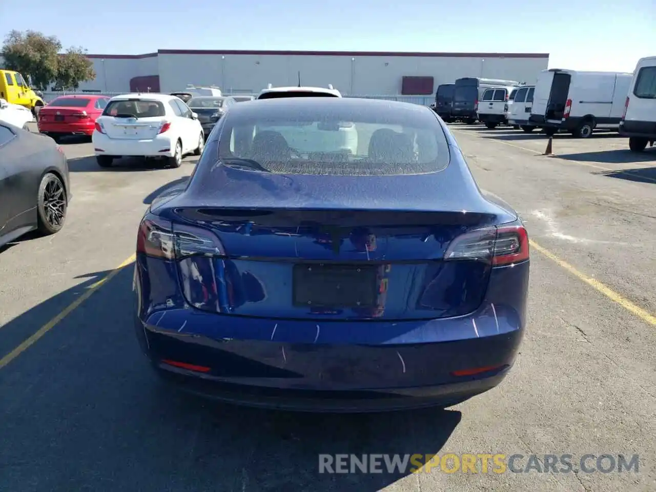 6 Photograph of a damaged car 5YJ3E1EA2KF401043 TESLA MODEL 3 2019