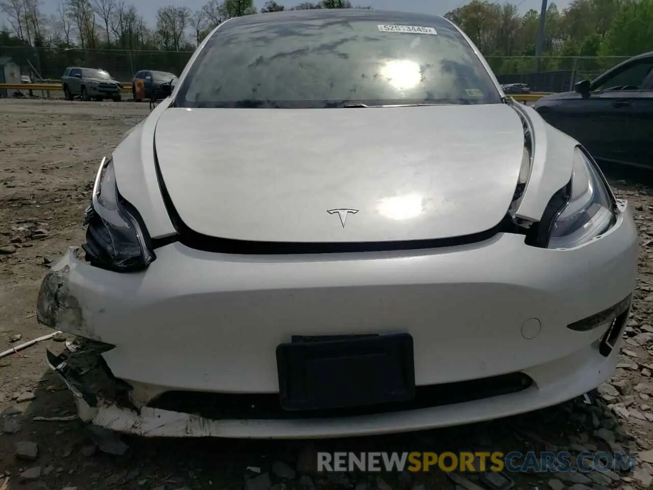 5 Photograph of a damaged car 5YJ3E1EA2KF401592 TESLA MODEL 3 2019