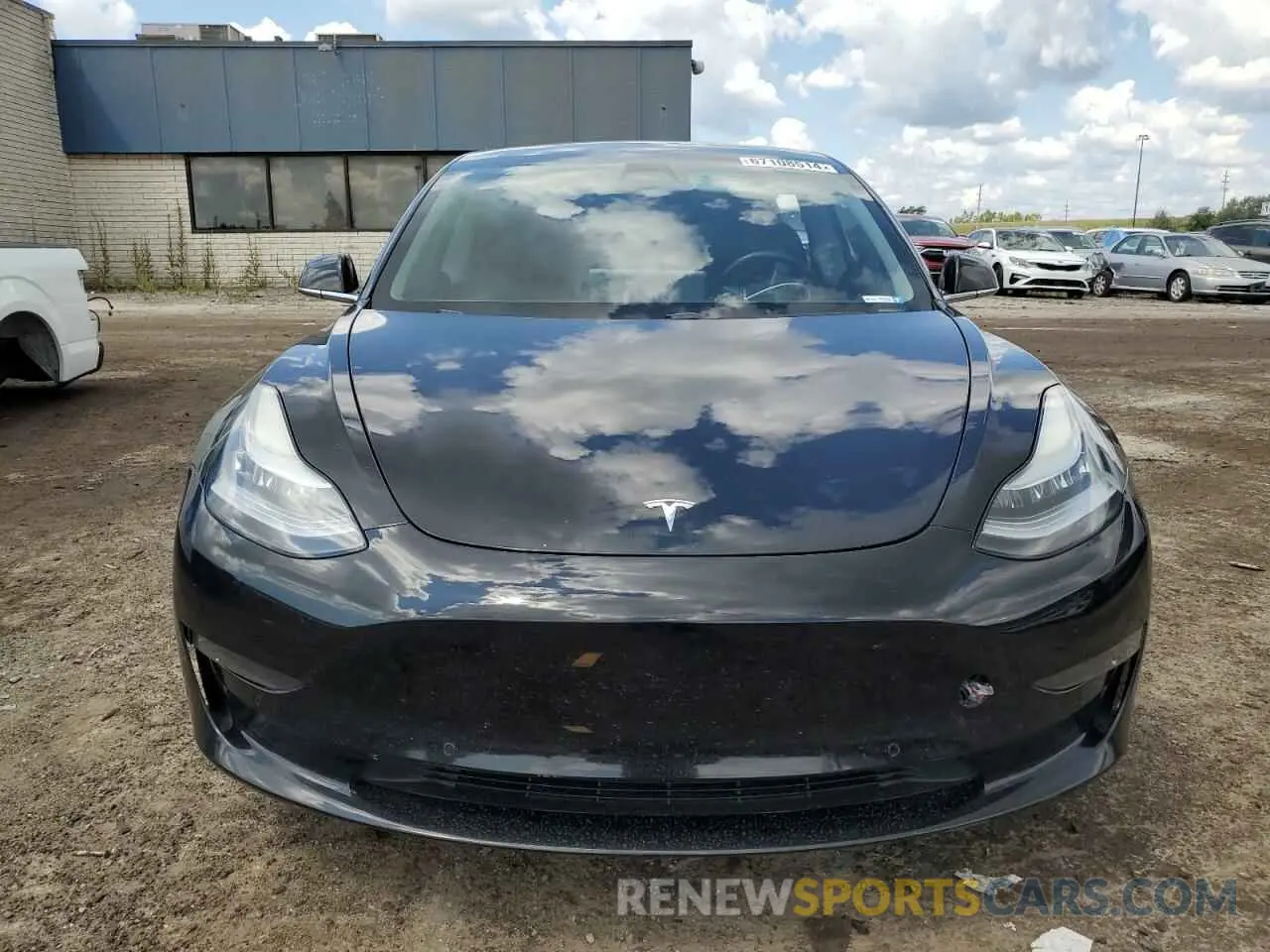 5 Photograph of a damaged car 5YJ3E1EA2KF412432 TESLA MODEL 3 2019