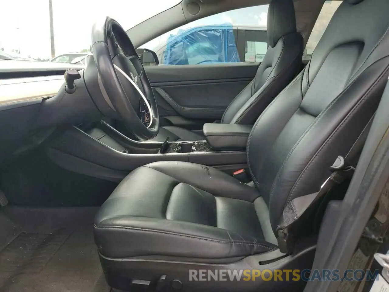 7 Photograph of a damaged car 5YJ3E1EA2KF412432 TESLA MODEL 3 2019