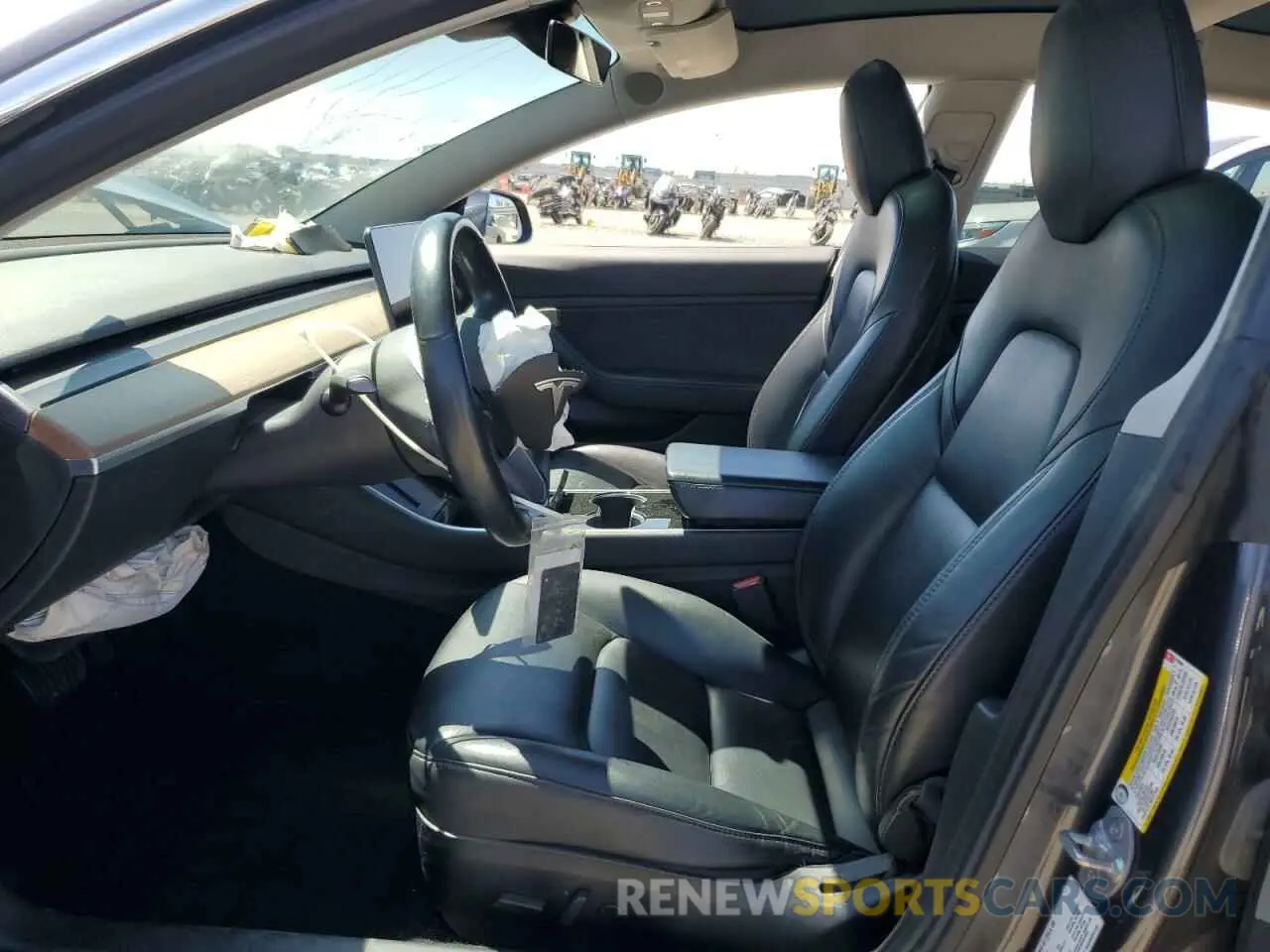 7 Photograph of a damaged car 5YJ3E1EA2KF416304 TESLA MODEL 3 2019