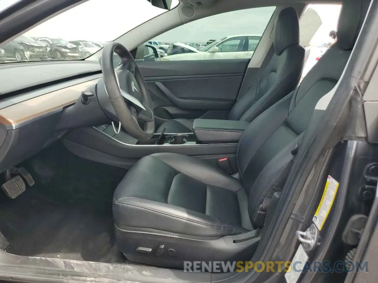7 Photograph of a damaged car 5YJ3E1EA2KF417212 TESLA MODEL 3 2019