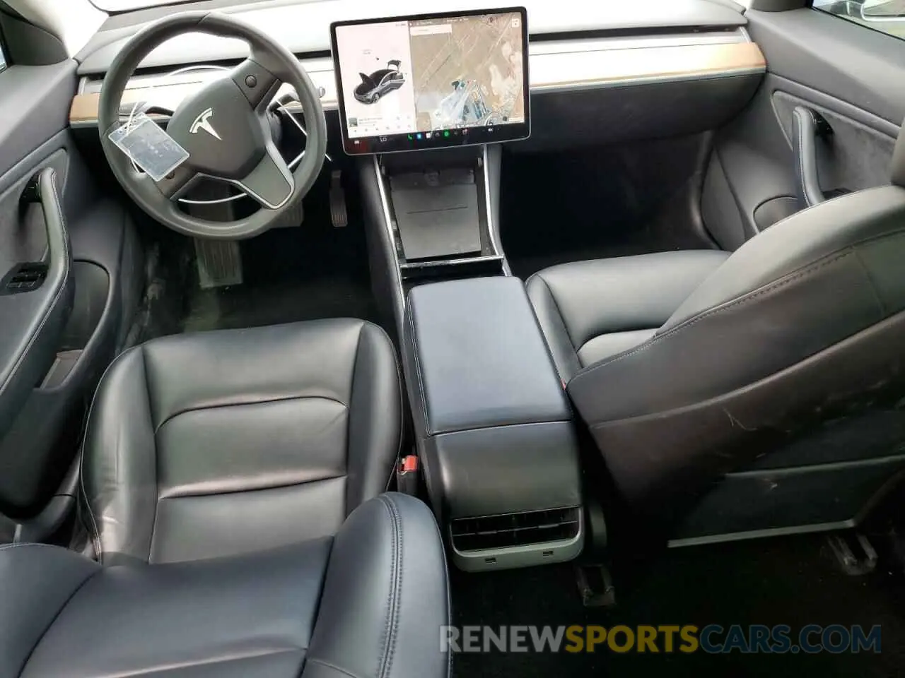 8 Photograph of a damaged car 5YJ3E1EA2KF417212 TESLA MODEL 3 2019