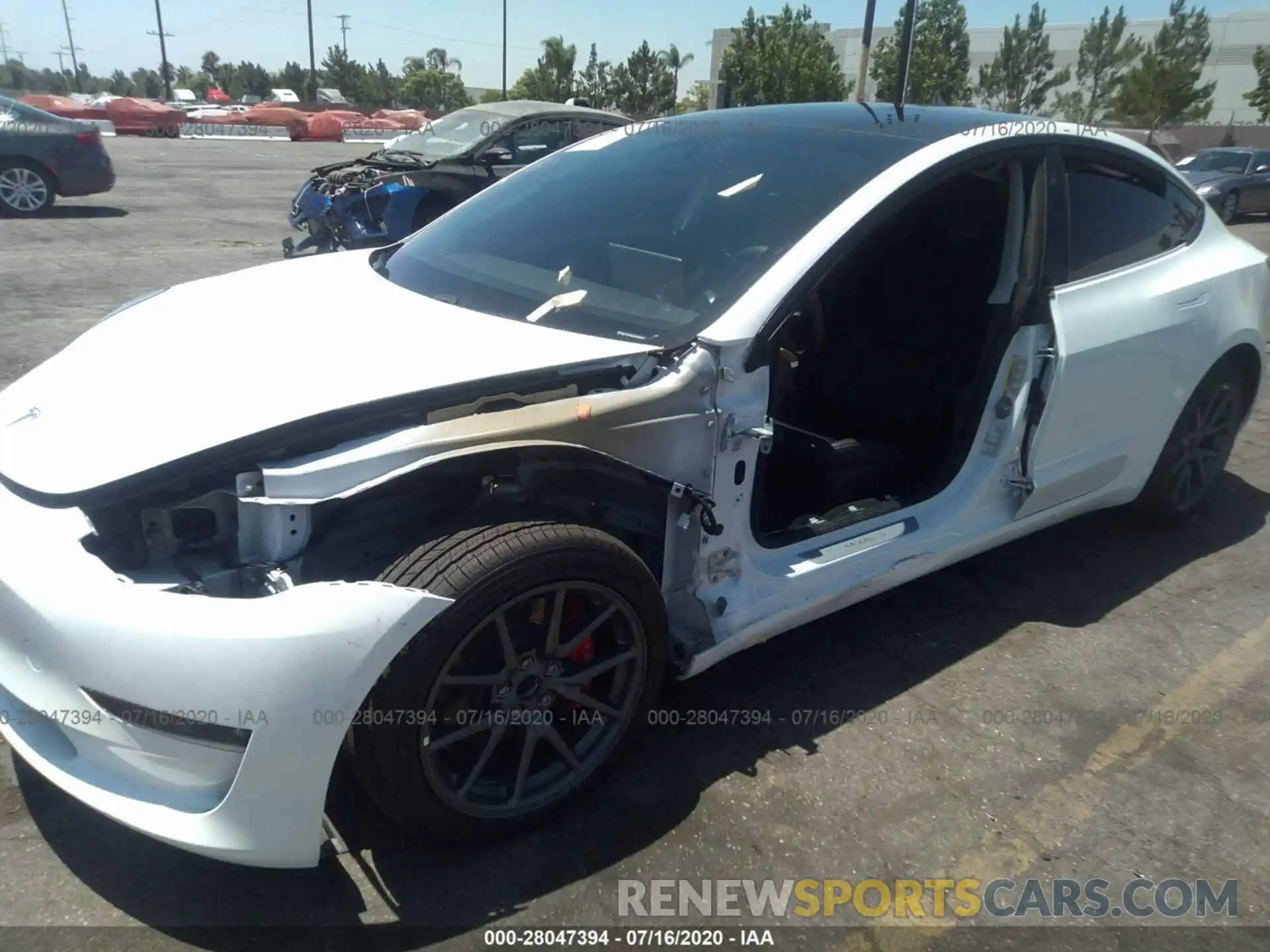 6 Photograph of a damaged car 5YJ3E1EA2KF419798 TESLA MODEL 3 2019