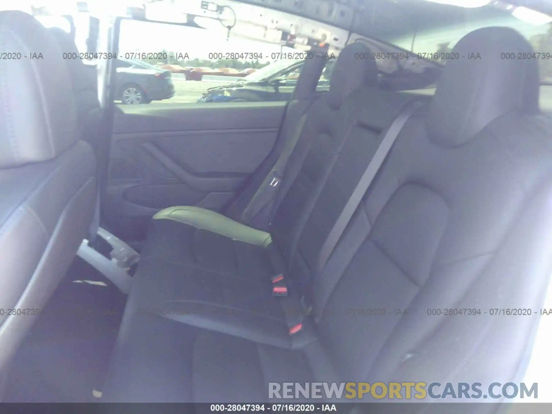 8 Photograph of a damaged car 5YJ3E1EA2KF419798 TESLA MODEL 3 2019