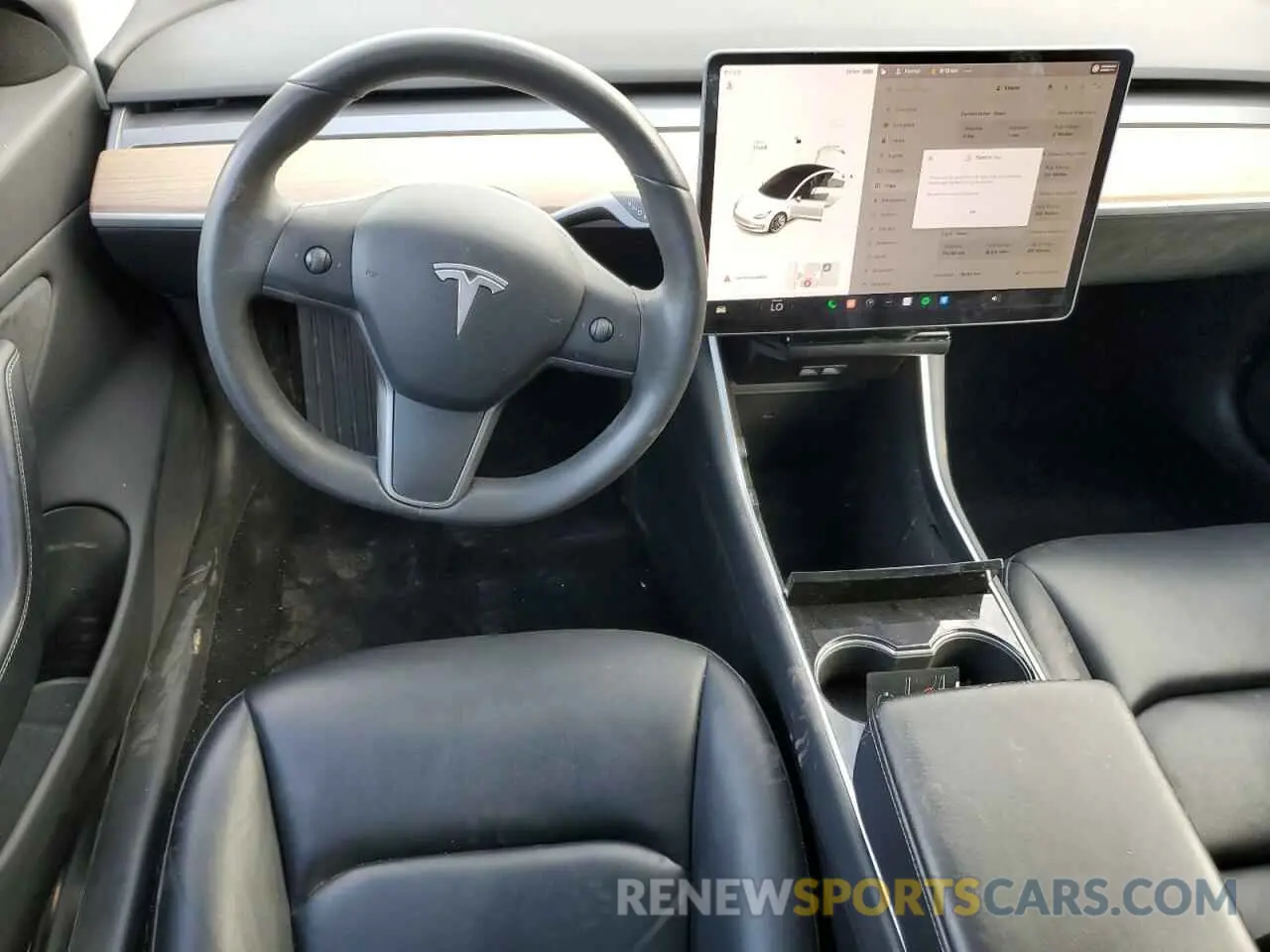 8 Photograph of a damaged car 5YJ3E1EA2KF428050 TESLA MODEL 3 2019