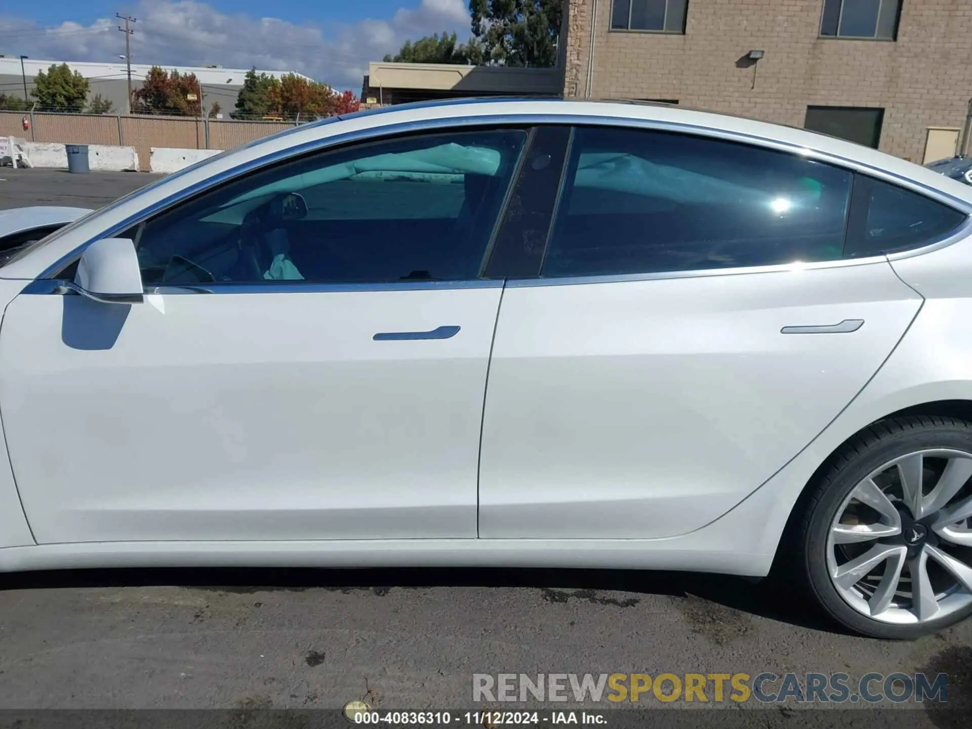 13 Photograph of a damaged car 5YJ3E1EA2KF428520 TESLA MODEL 3 2019