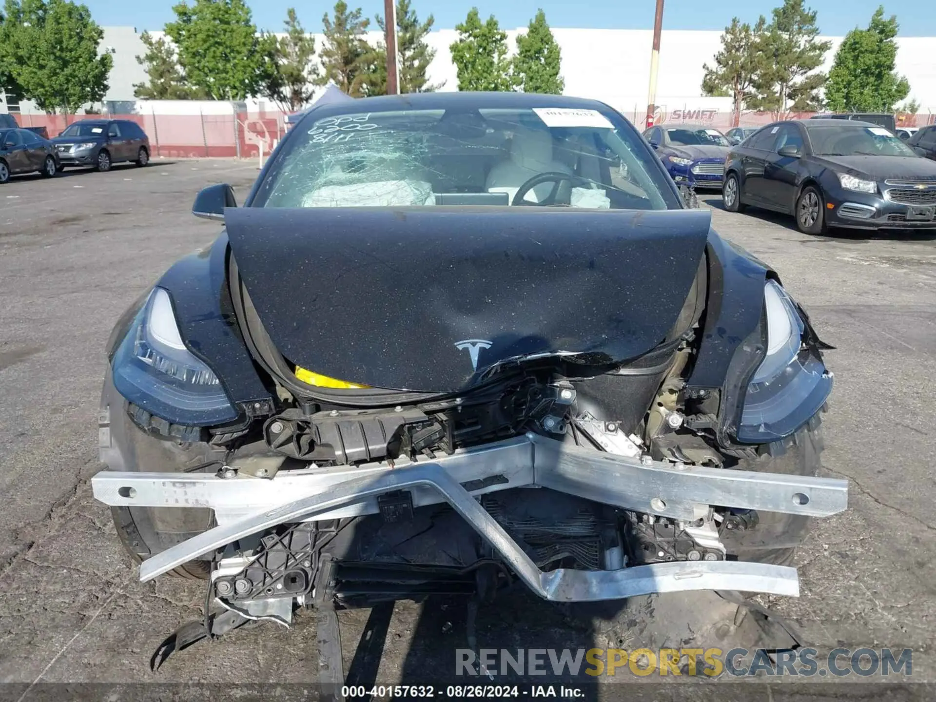 12 Photograph of a damaged car 5YJ3E1EA2KF431479 TESLA MODEL 3 2019