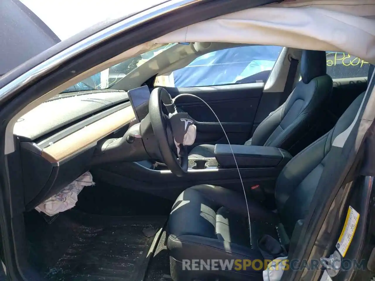 5 Photograph of a damaged car 5YJ3E1EA2KF435404 TESLA MODEL 3 2019