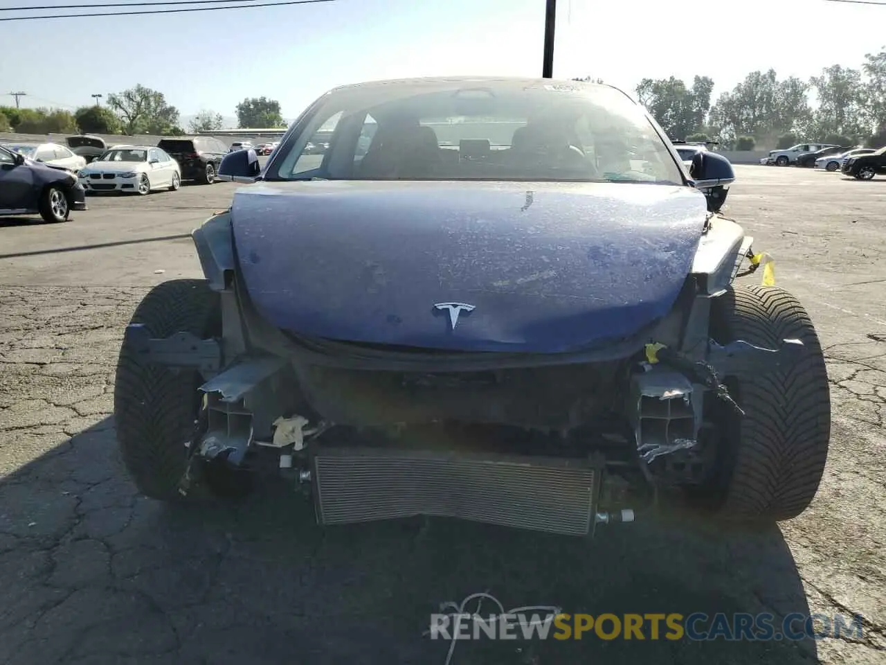 5 Photograph of a damaged car 5YJ3E1EA2KF436049 TESLA MODEL 3 2019