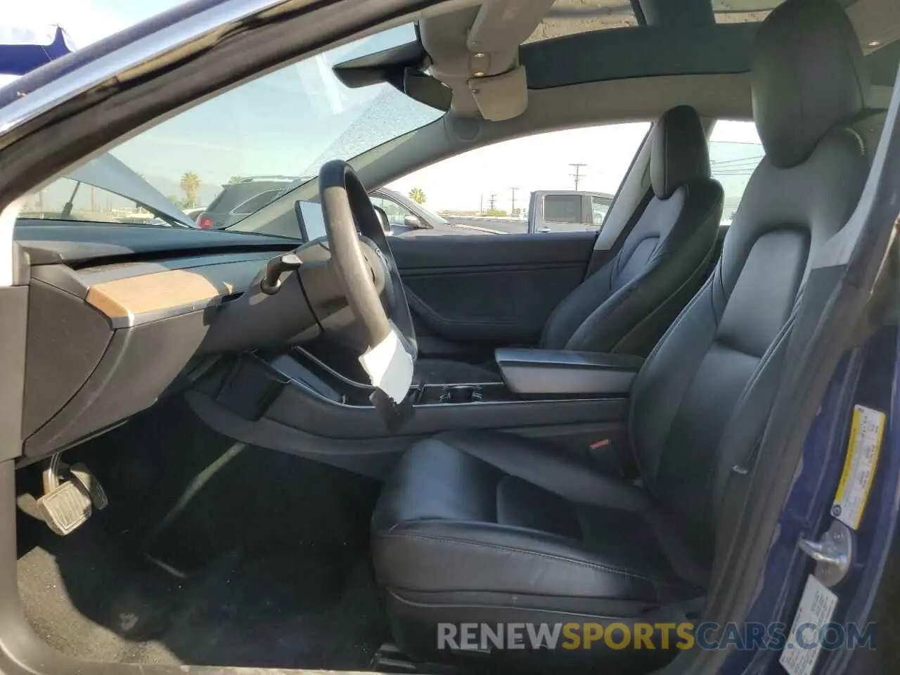 7 Photograph of a damaged car 5YJ3E1EA2KF436049 TESLA MODEL 3 2019