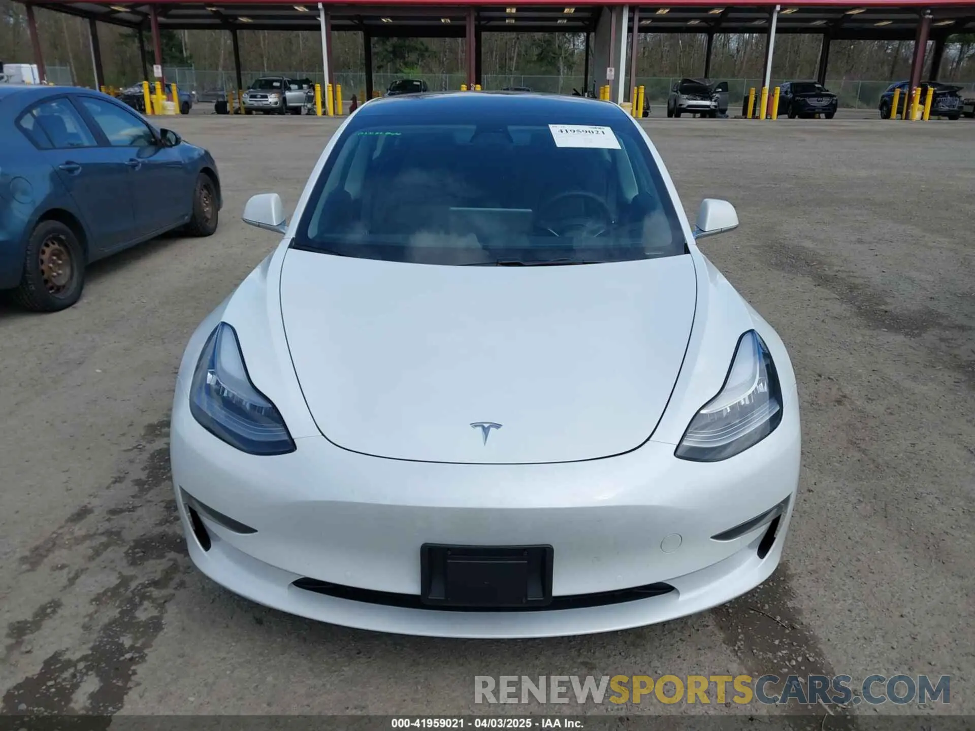 13 Photograph of a damaged car 5YJ3E1EA2KF437900 TESLA MODEL 3 2019