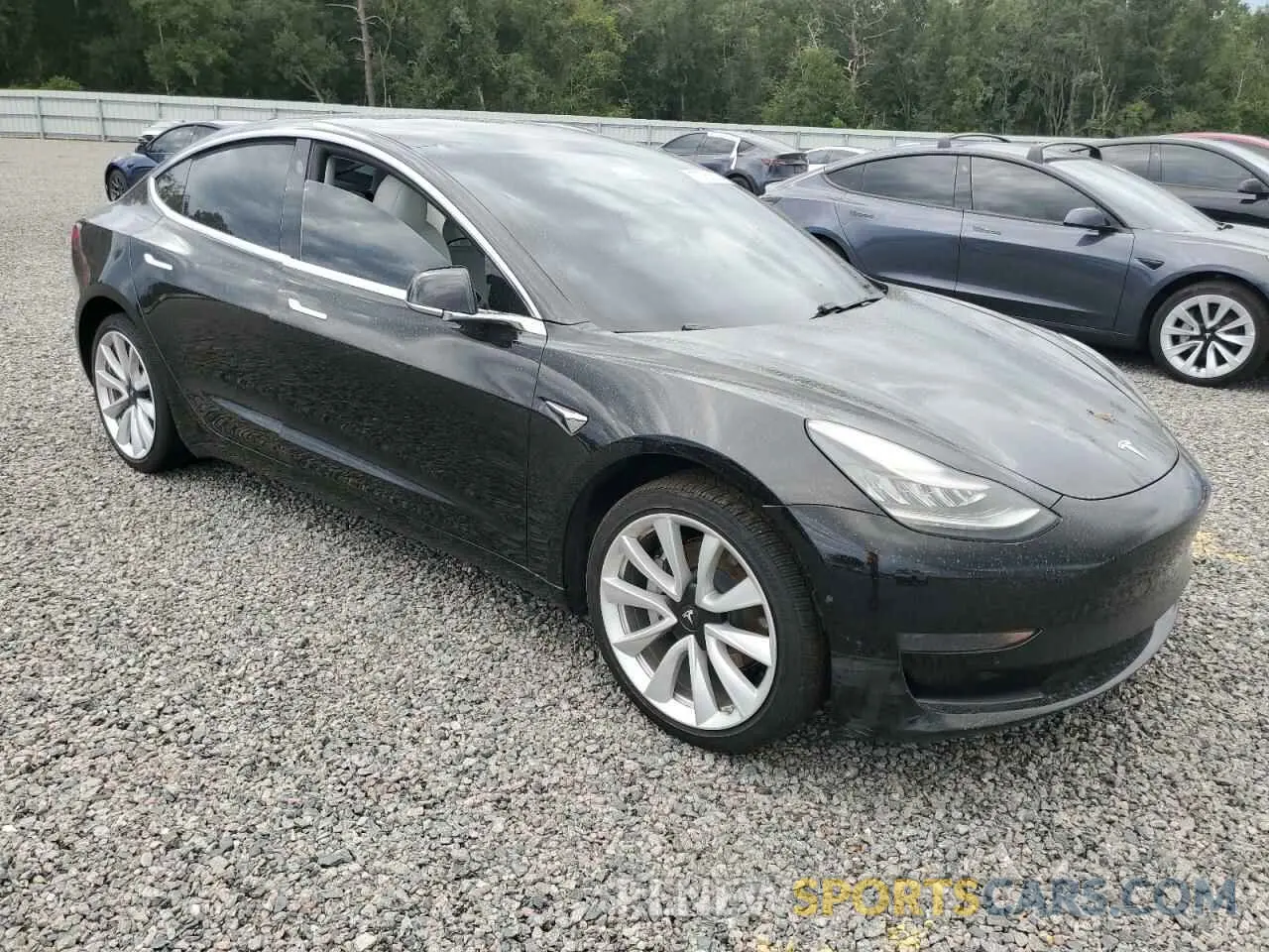 4 Photograph of a damaged car 5YJ3E1EA2KF445219 TESLA MODEL 3 2019