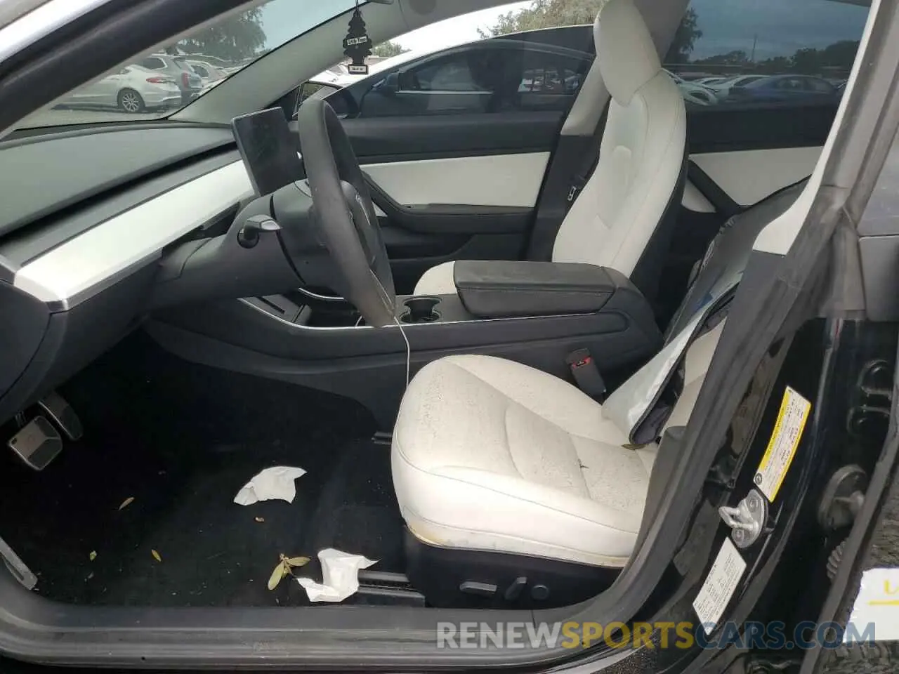 7 Photograph of a damaged car 5YJ3E1EA2KF445219 TESLA MODEL 3 2019