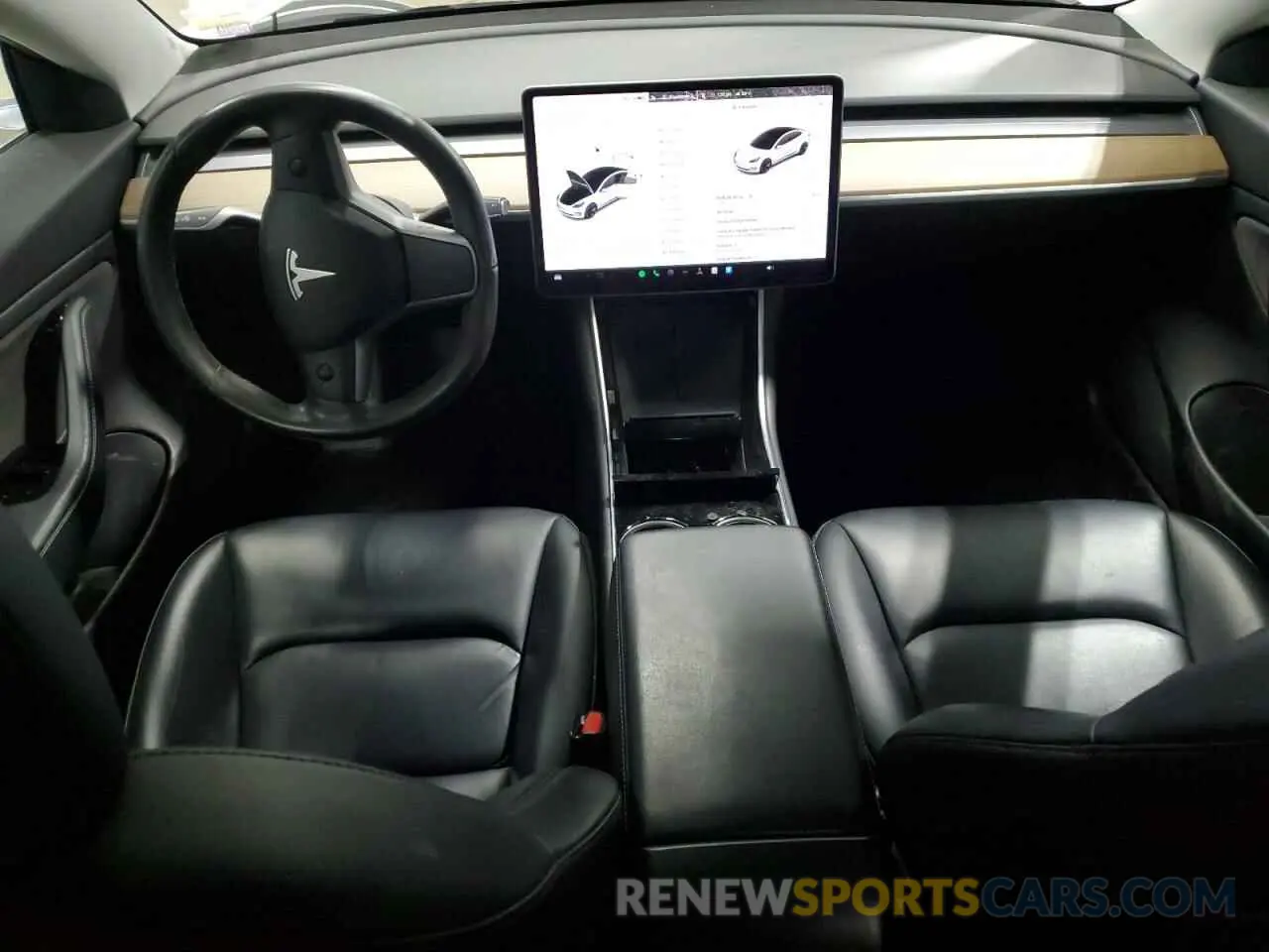 8 Photograph of a damaged car 5YJ3E1EA2KF466782 TESLA MODEL 3 2019