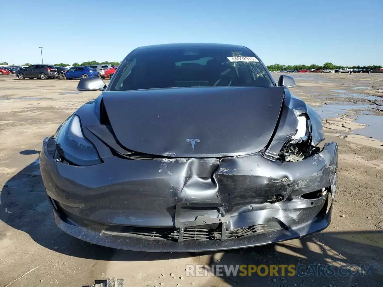 5 Photograph of a damaged car 5YJ3E1EA2KF474929 TESLA MODEL 3 2019