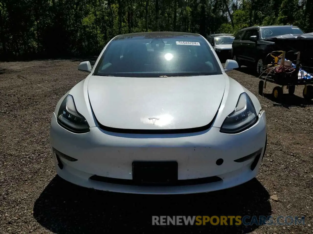 5 Photograph of a damaged car 5YJ3E1EA2KF480410 TESLA MODEL 3 2019