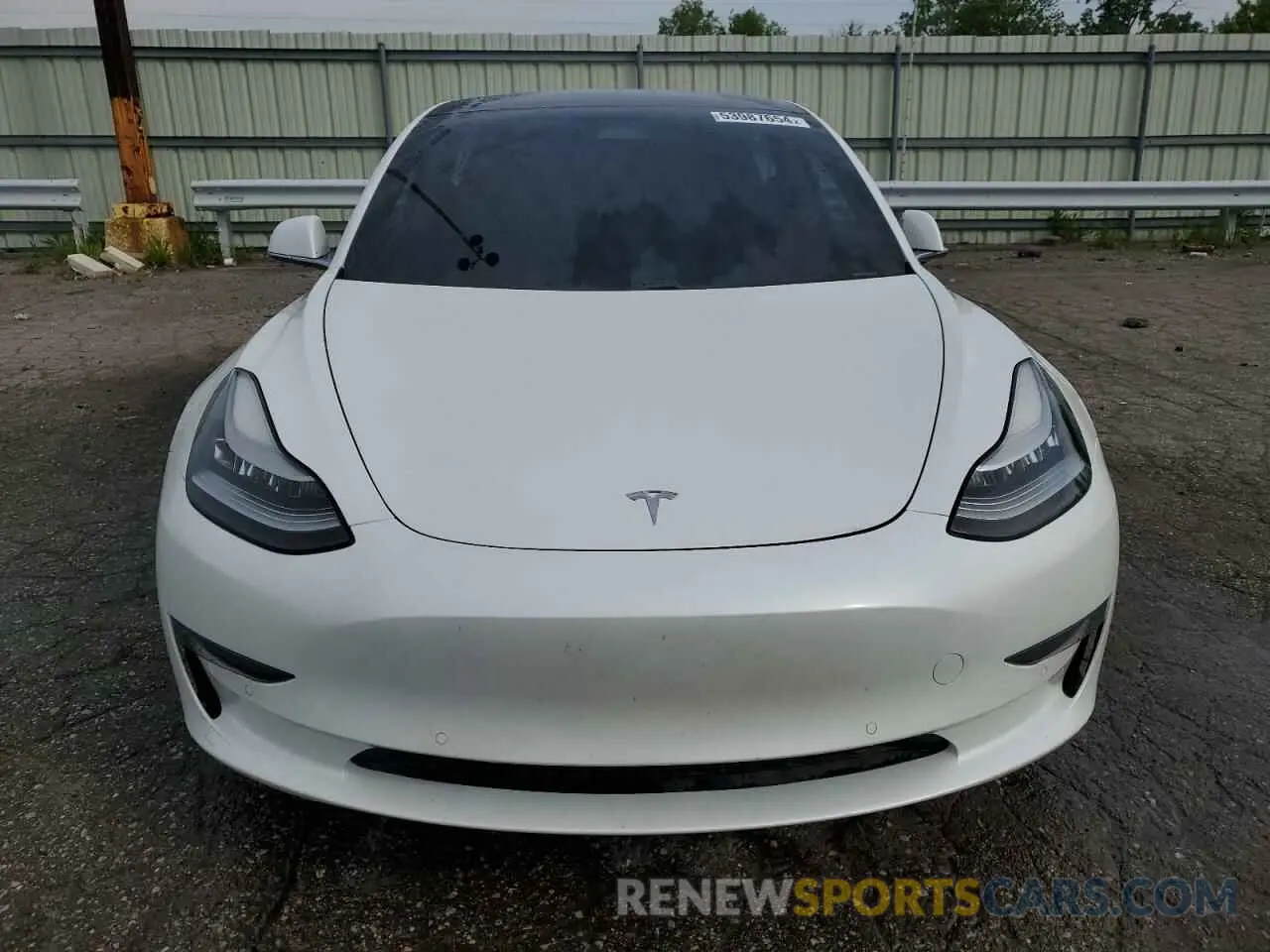 5 Photograph of a damaged car 5YJ3E1EA2KF482514 TESLA MODEL 3 2019