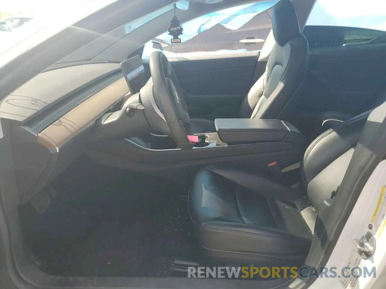 7 Photograph of a damaged car 5YJ3E1EA2KF482514 TESLA MODEL 3 2019