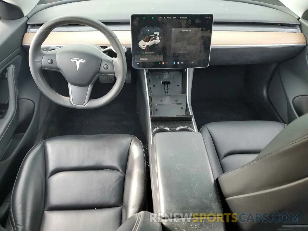 8 Photograph of a damaged car 5YJ3E1EA2KF482514 TESLA MODEL 3 2019
